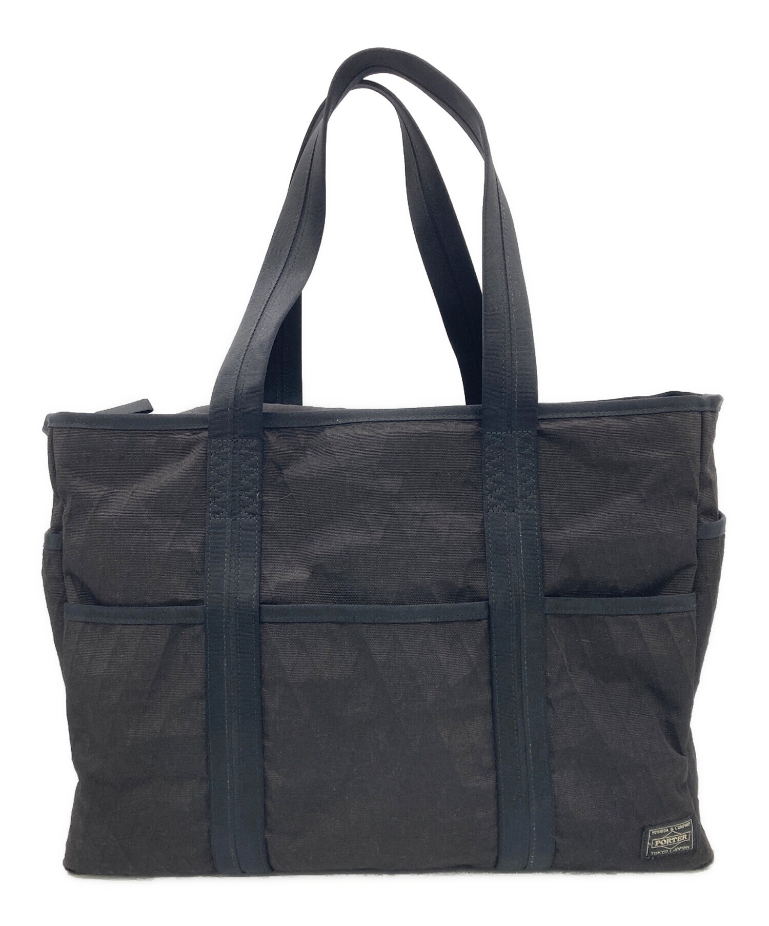 PORTER トートバッグ ブラック ポーター HYBRID TOTE BAG ハイブリッド