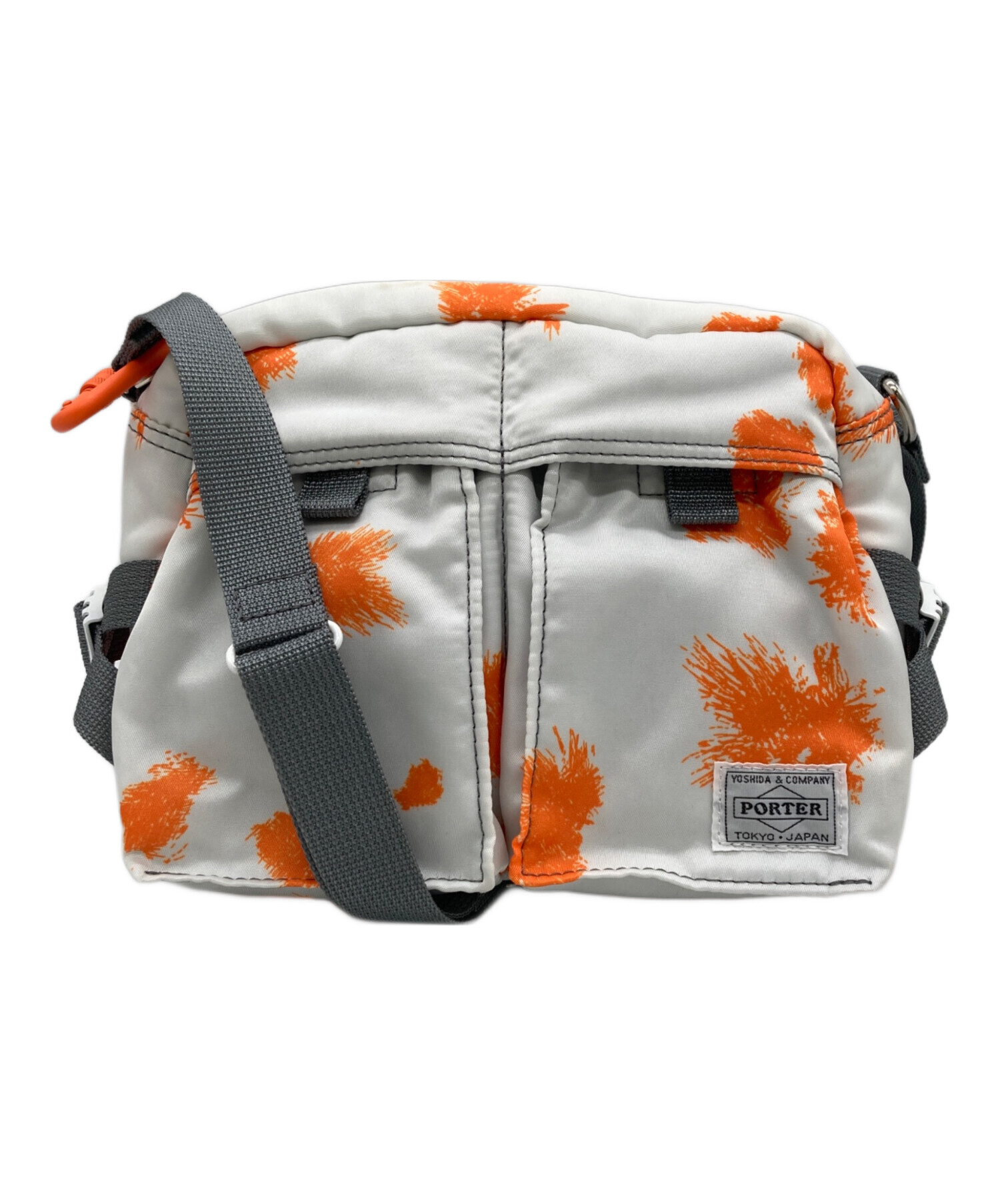 中古・古着通販】PORTER (ポーター) ショルダーバッグ ホワイト 