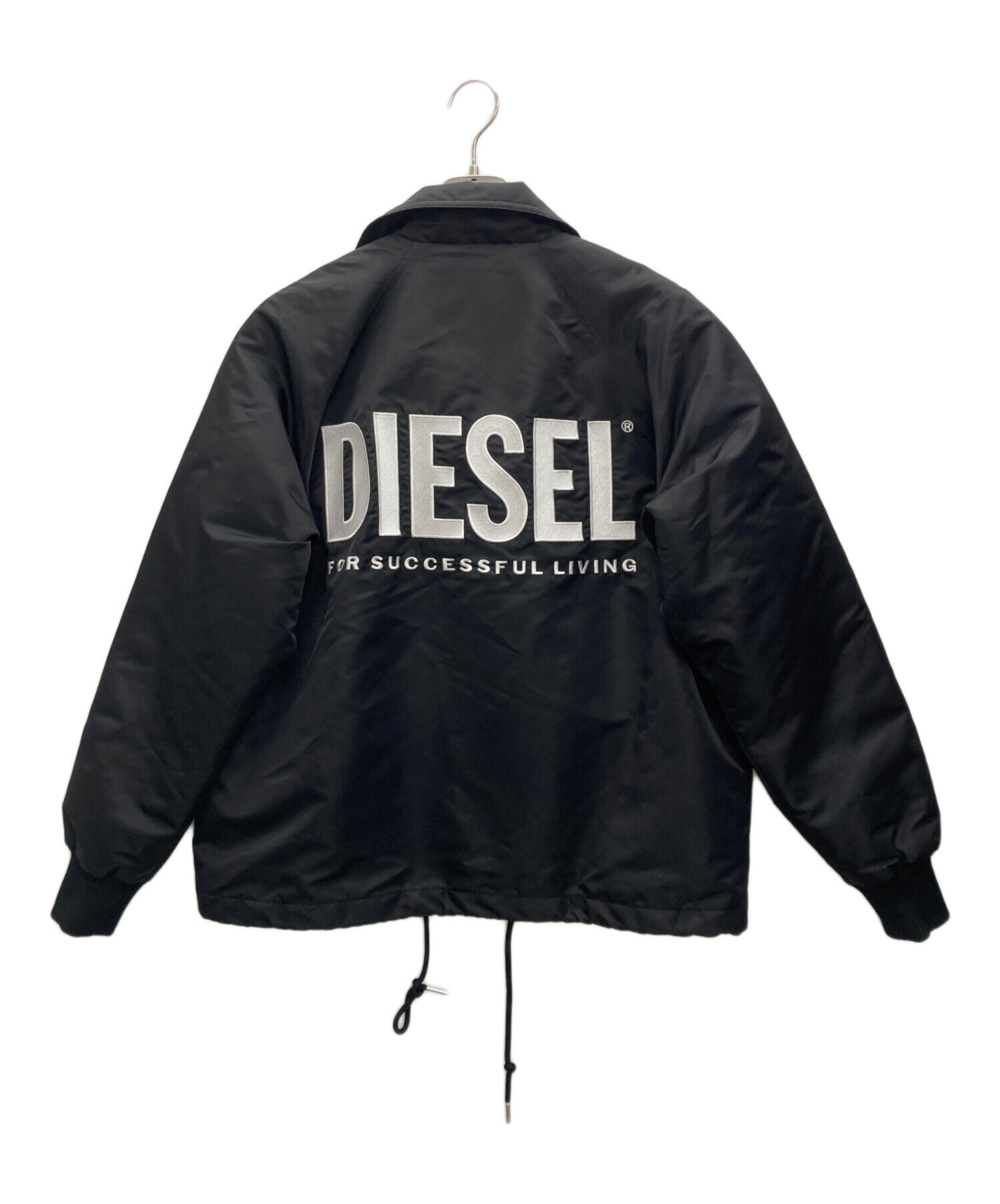 中古・古着通販】DIESEL (ディーゼル) ジャケット ブラック サイズ:S 中古・古着通販】DIESEL (ディーゼル) ジャケット ブラック サイズ:S