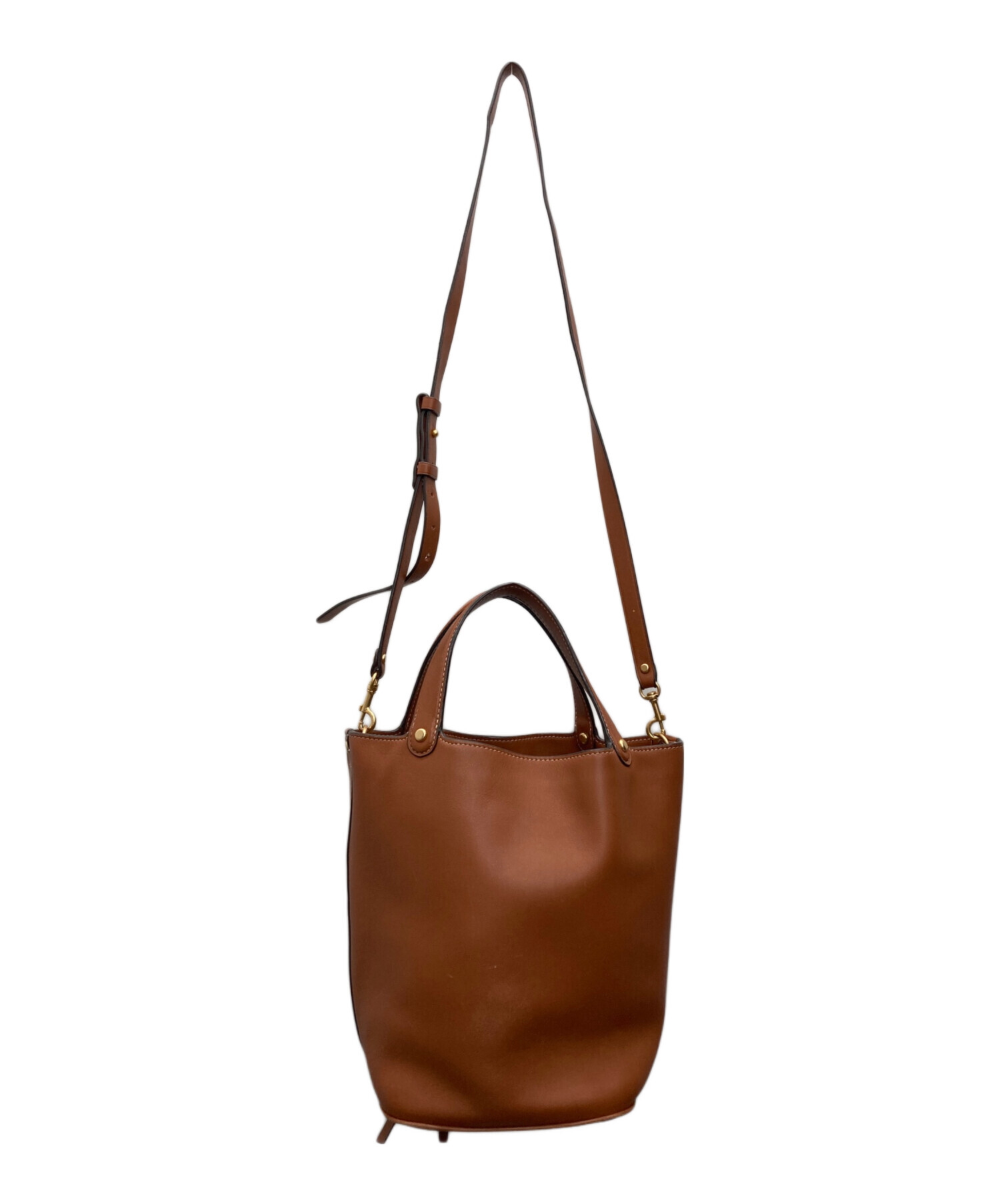 中古・古着通販】TORY BURCH (トリーバーチ) ミラーバケットバック