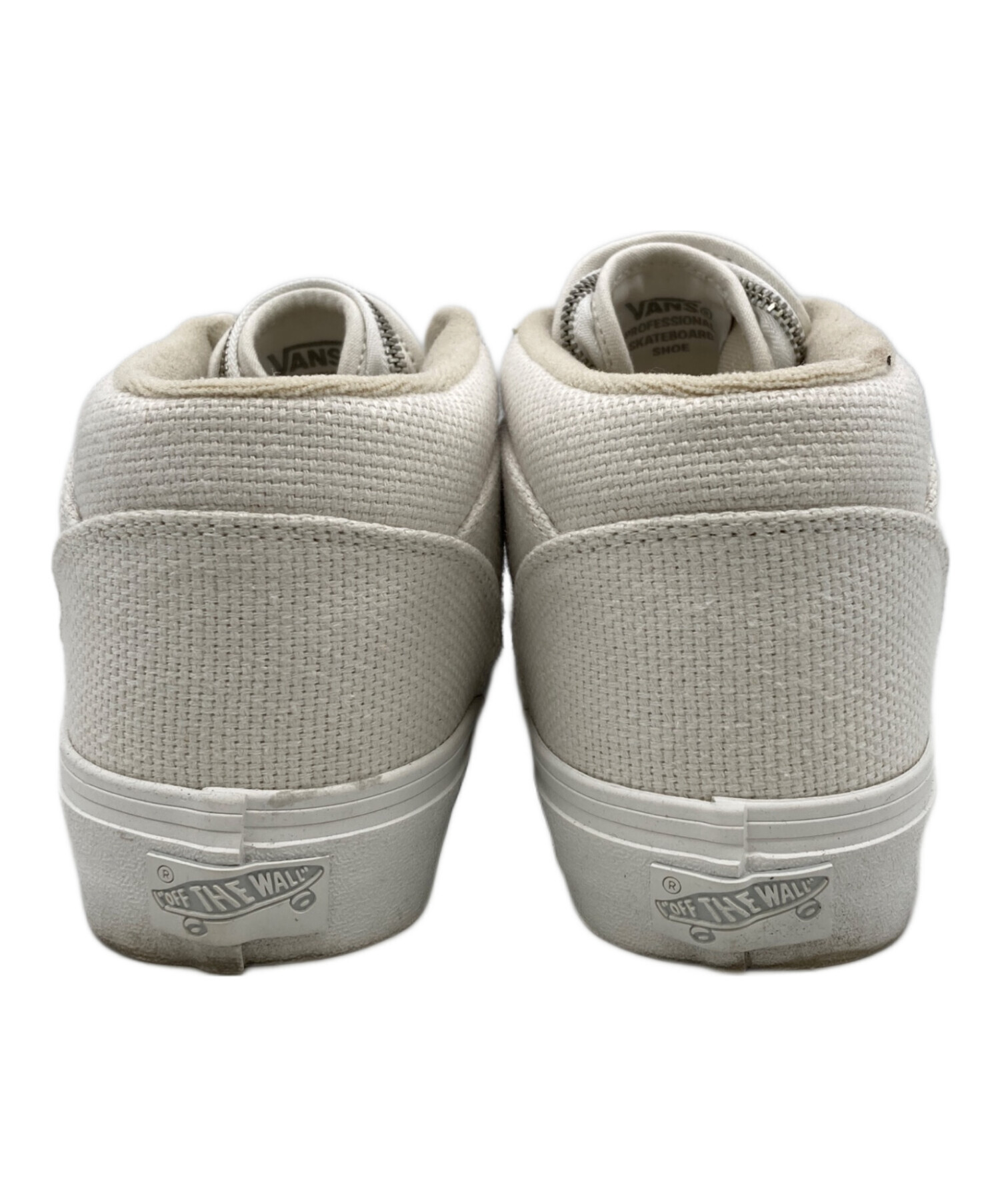 中古・古着通販】VANS (ヴァンズ) ハイカットスニーカー アイボリー 
