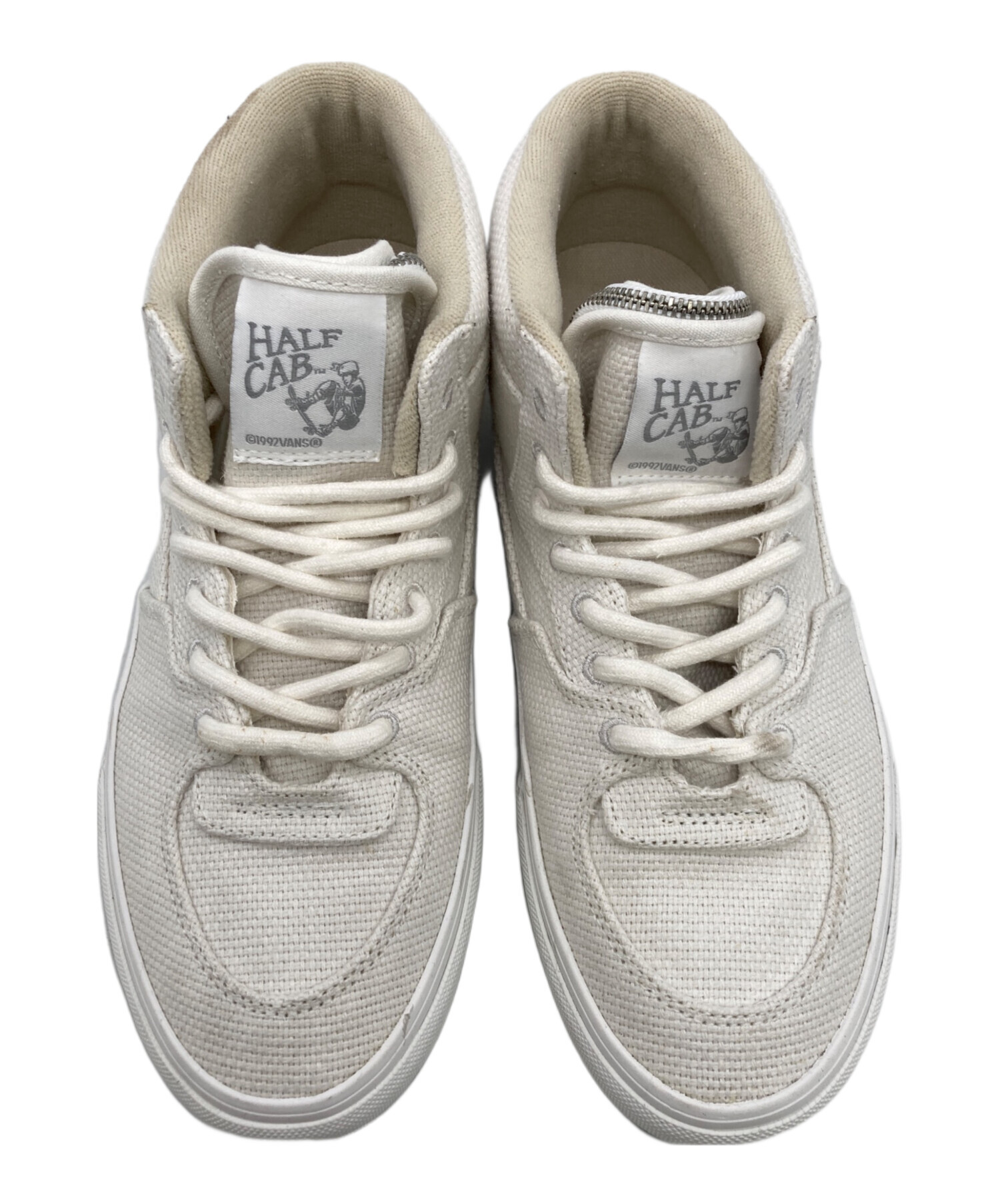中古・古着通販】VANS (ヴァンズ) ハイカットスニーカー アイボリー 