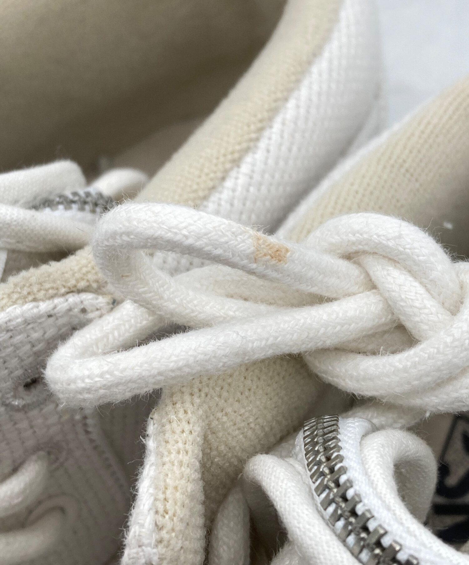 中古・古着通販】VANS (ヴァンズ) ハイカットスニーカー アイボリー 