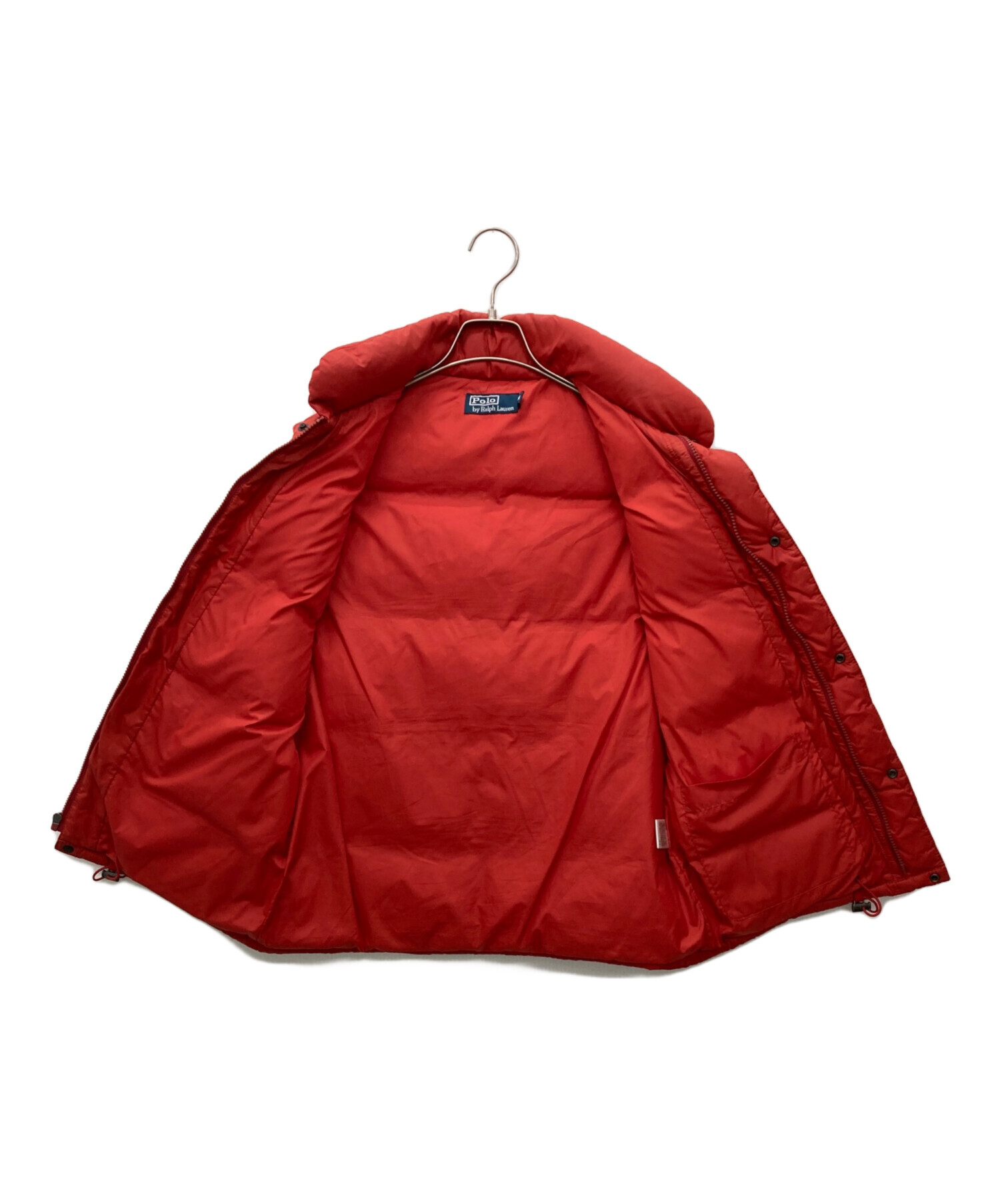Polo by Ralph Lauren レッドダウンベスト M 中古・古着通販】POLO RALPH LAUREN (ポロ・ラルフローレン) ダウン