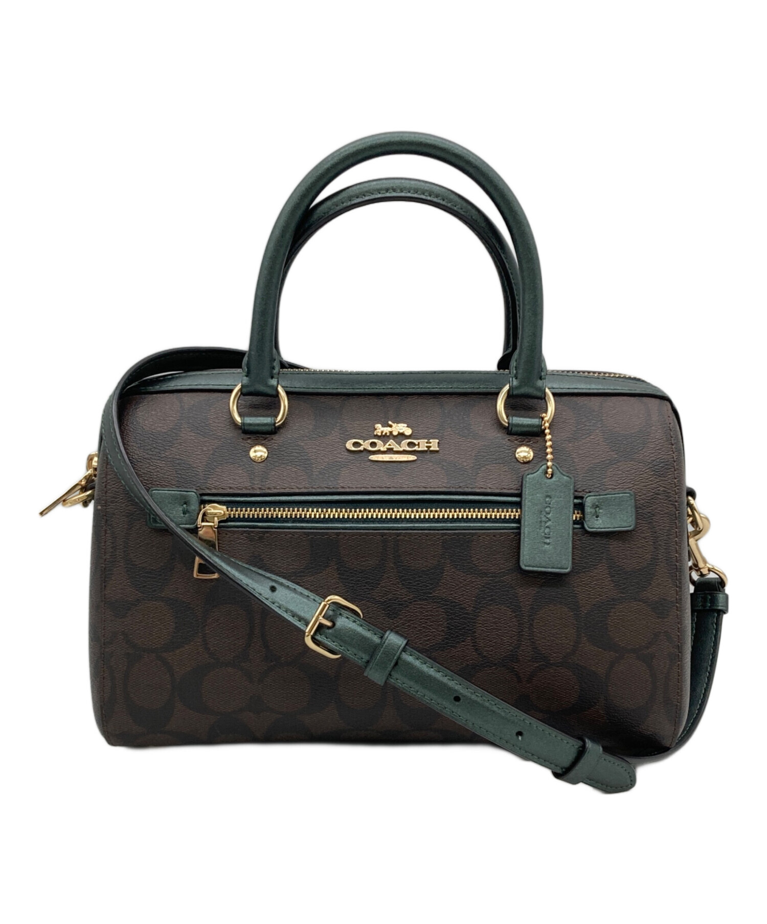 Coachローアン騙し絵シグネチャーロゴ2wayサッチェル セール☆Coachローアン騙し絵シグネチャーロゴ2wayサッチェル (Coach