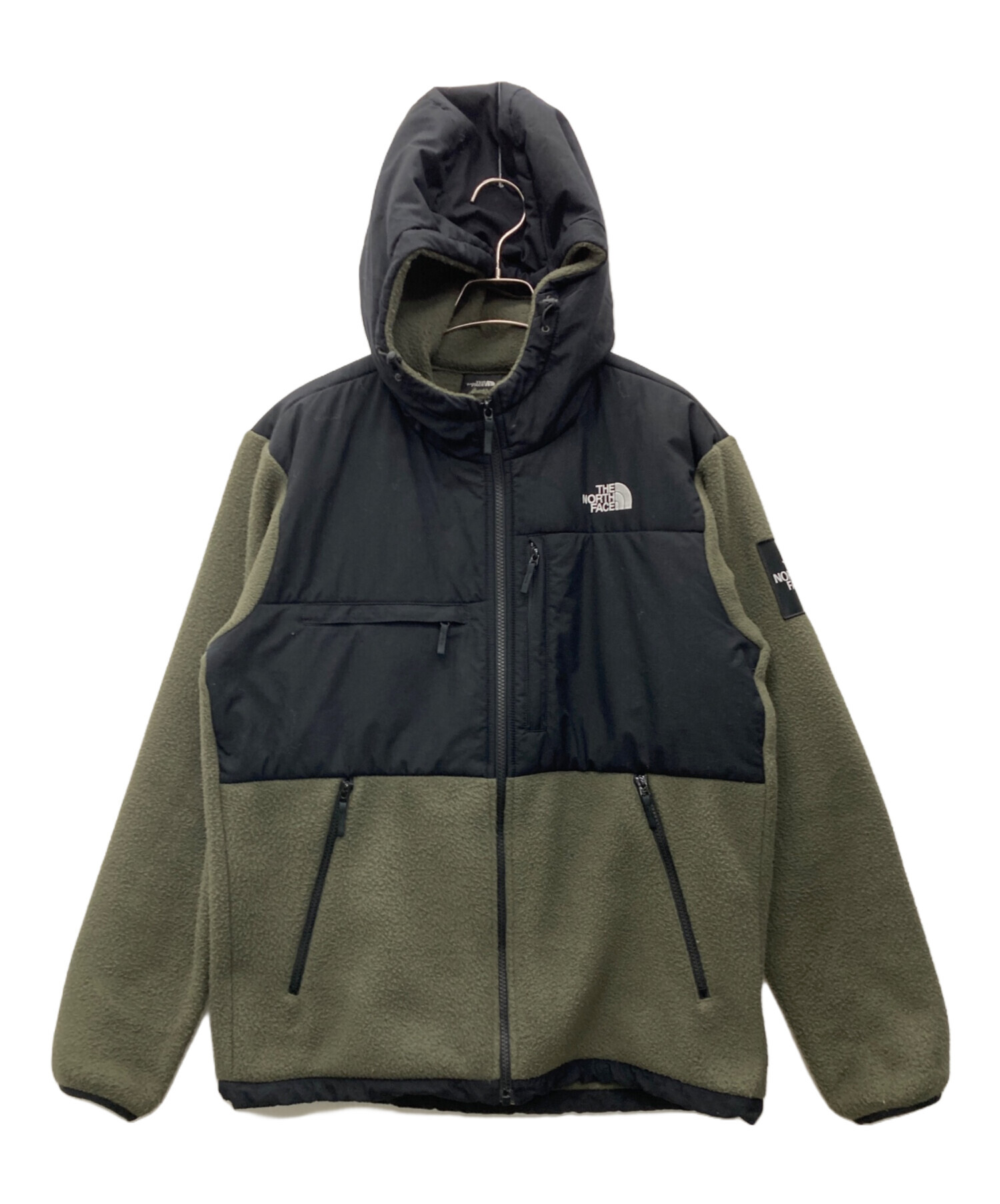THE NORTH FACE フード付きジャケット オリーブ 中古・古着通販】THE NORTH FACE (ザ ノース フェイス) ジャケット