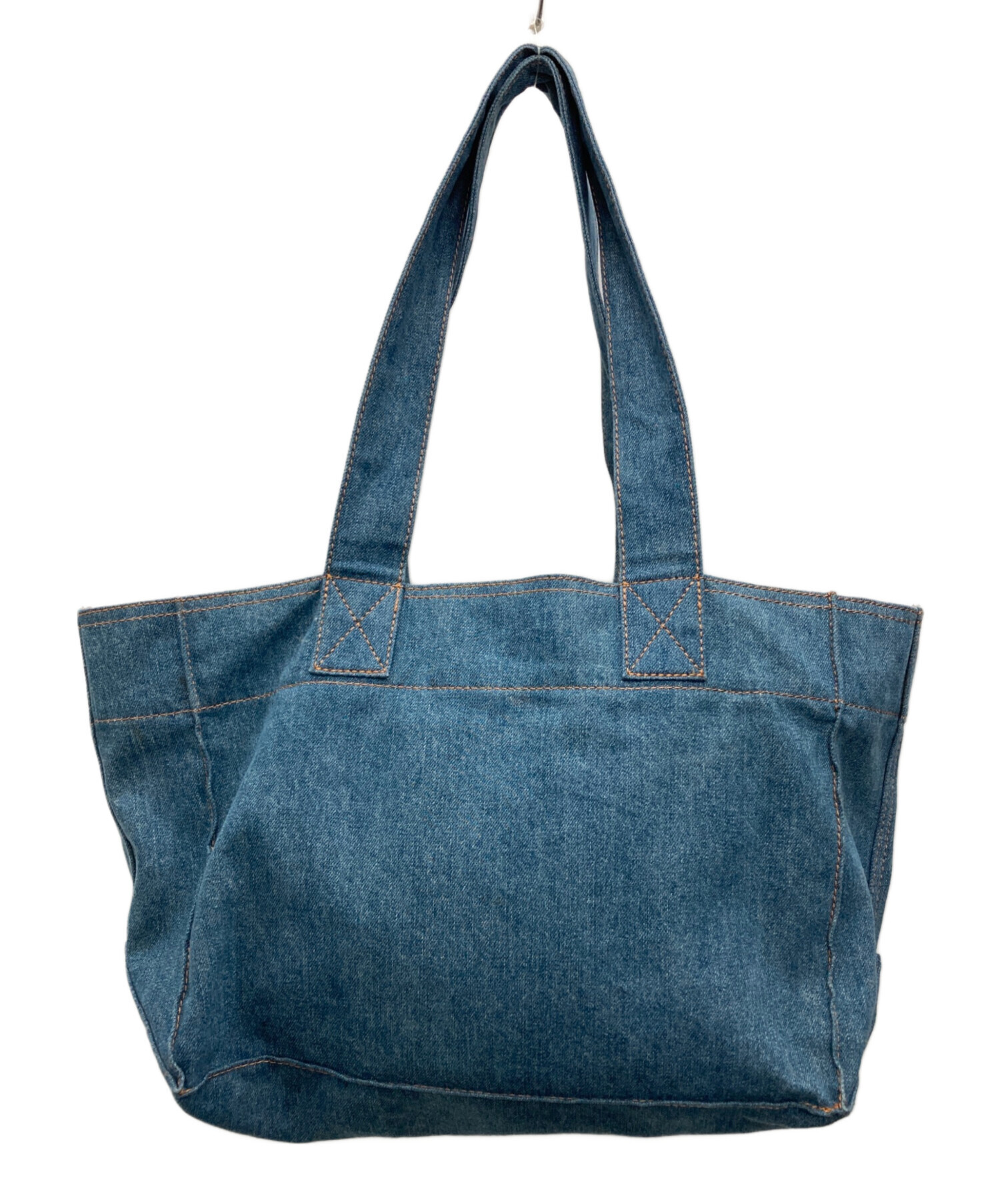 希少 DIESEL トートバッグ 変形 レザー デニム A4OK 青 中古・古着通販】DIESEL (ディーゼル) デニムトートバッグ ブルー