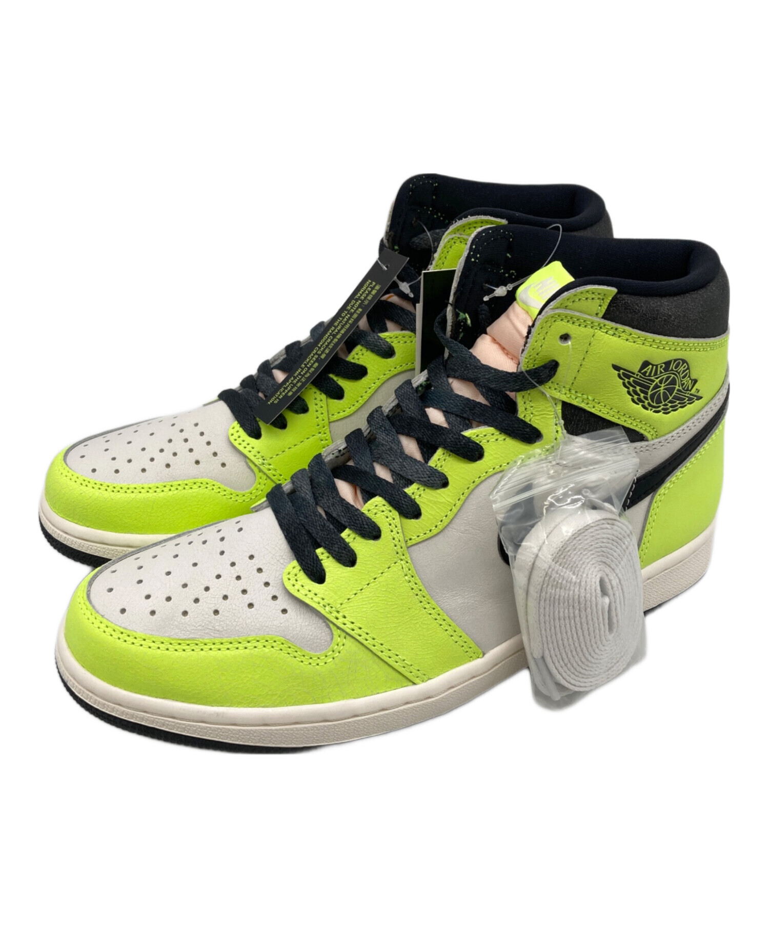 中古・古着通販】NIKE (ナイキ) Nike Air Jordan 1 High OG VOLT/SAIL 