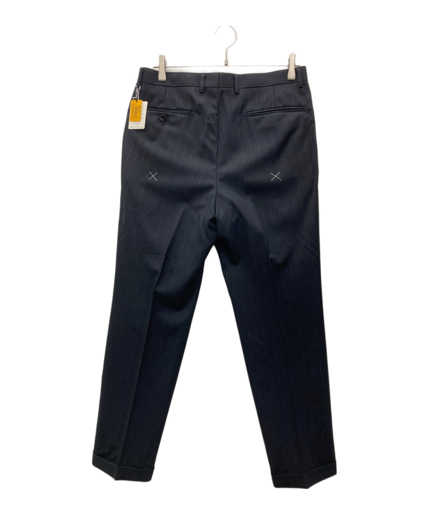 REGAL リーガル AB7 セットアップ ネイビー ストライプ XL 背抜き 0530631-93.jpg
