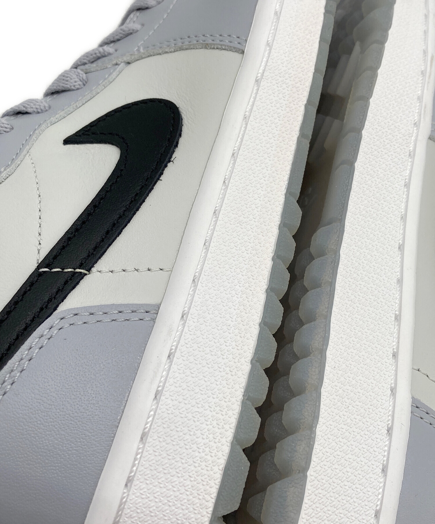 中古・古着通販】NIKE (ナイキ) AIR JORDAN1 LOW GOLF グレー サイズ