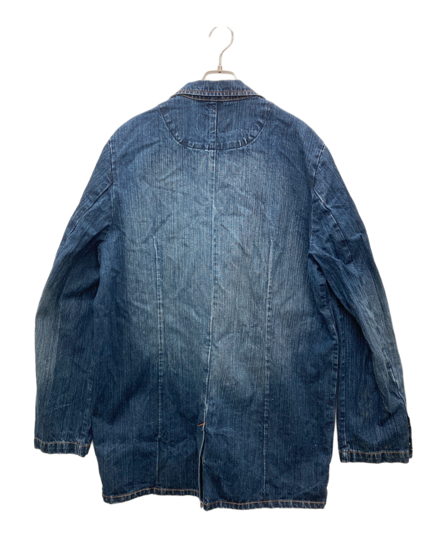 【希少】pellepelle デニムジャケット XXL 中古・古着通販】pellepelle (ペレペレ) デニムテーラードジャケット