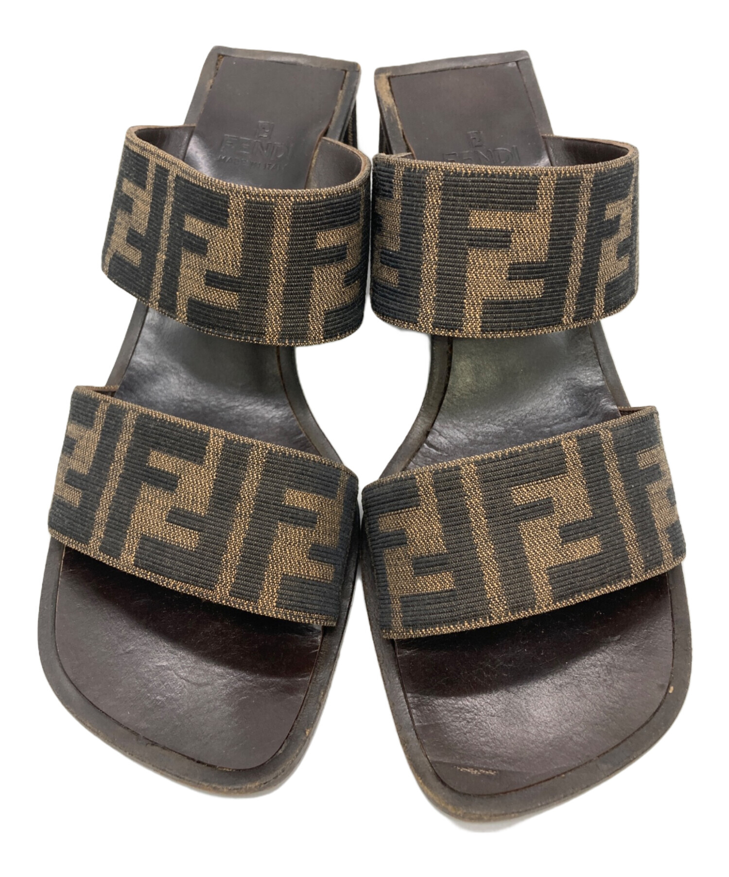 中古・古着通販】FENDI (フェンディ) フィール サンダル ブラウン