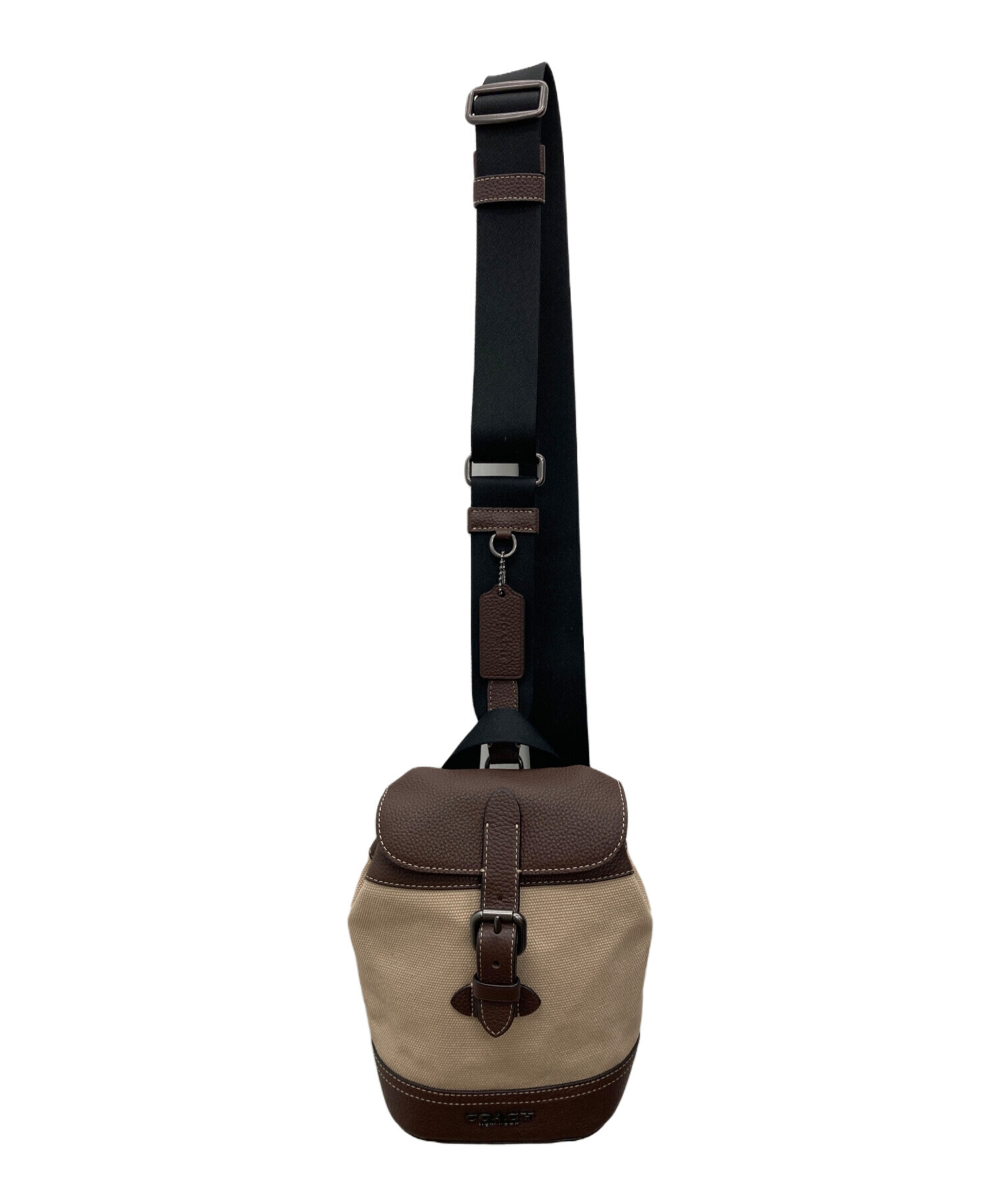 中古・古着通販】COACH (コーチ) ハドソン スモール パック ブラウン