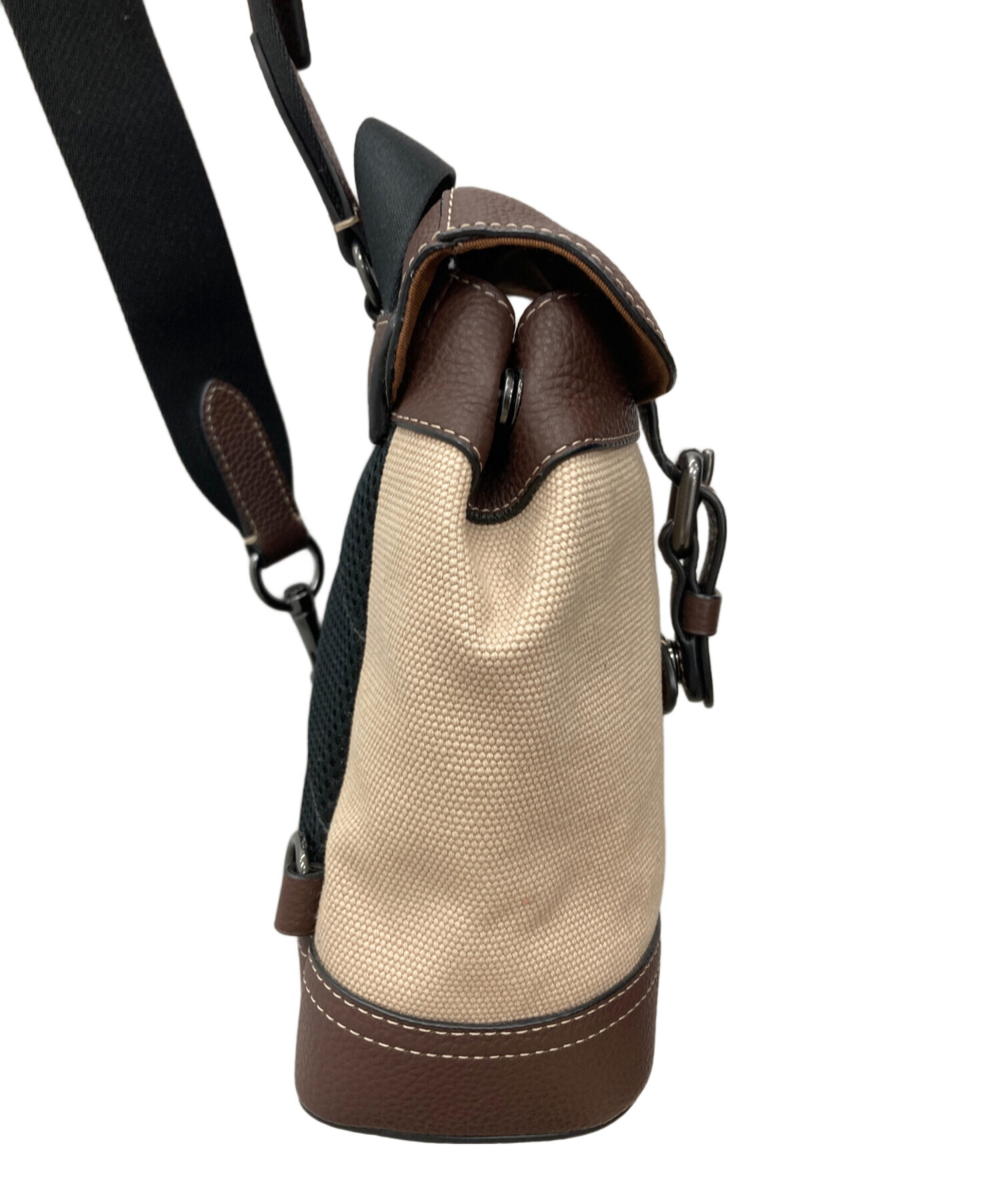 中古・古着通販】COACH (コーチ) ハドソン スモール パック ブラウン