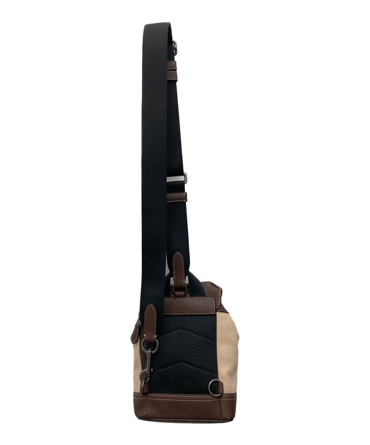 中古・古着通販】COACH (コーチ) ハドソン スモール パック ブラウン