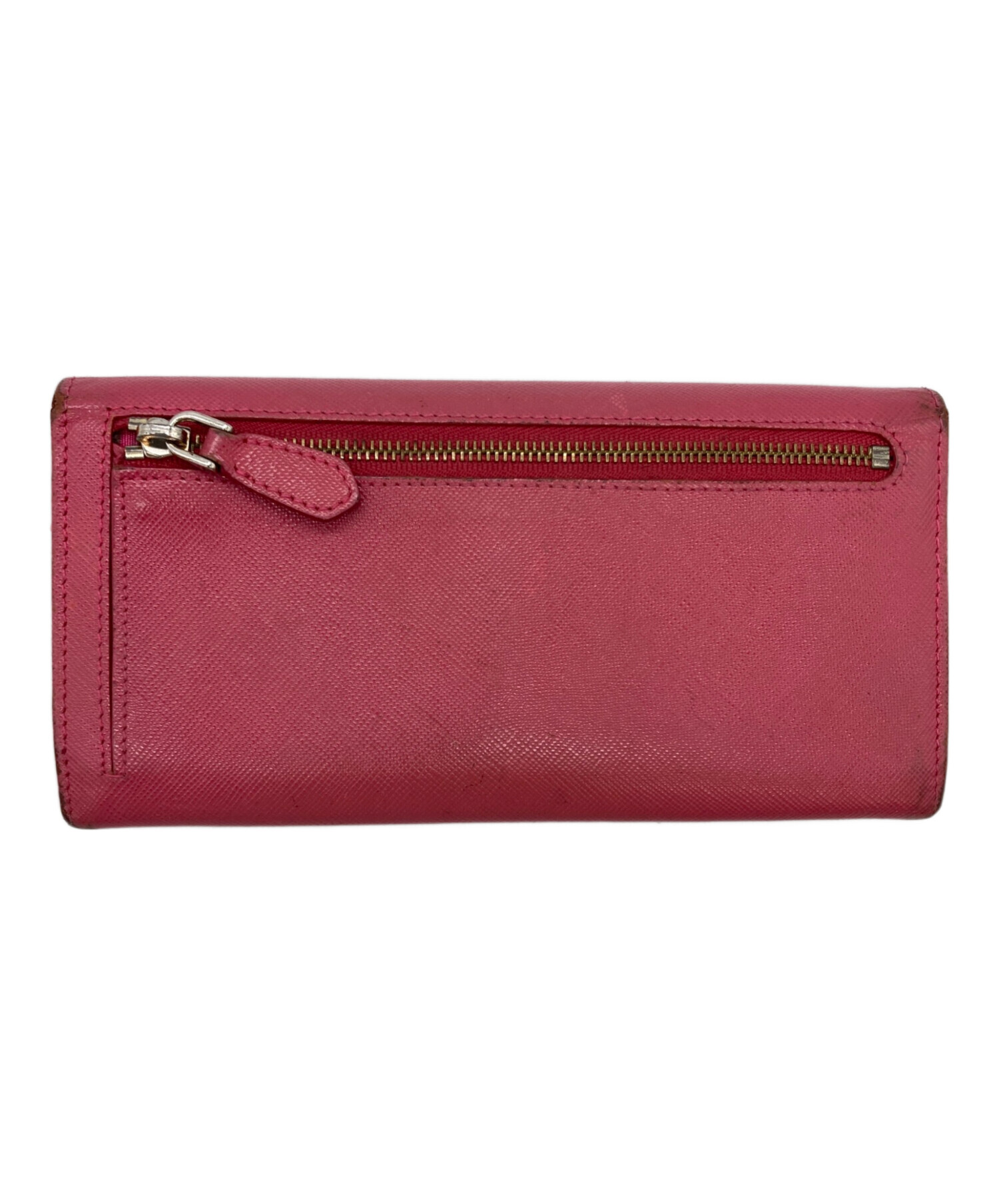 中古・古着通販】PRADA (プラダ) 長財布 ショッキングピンク｜ブランド
