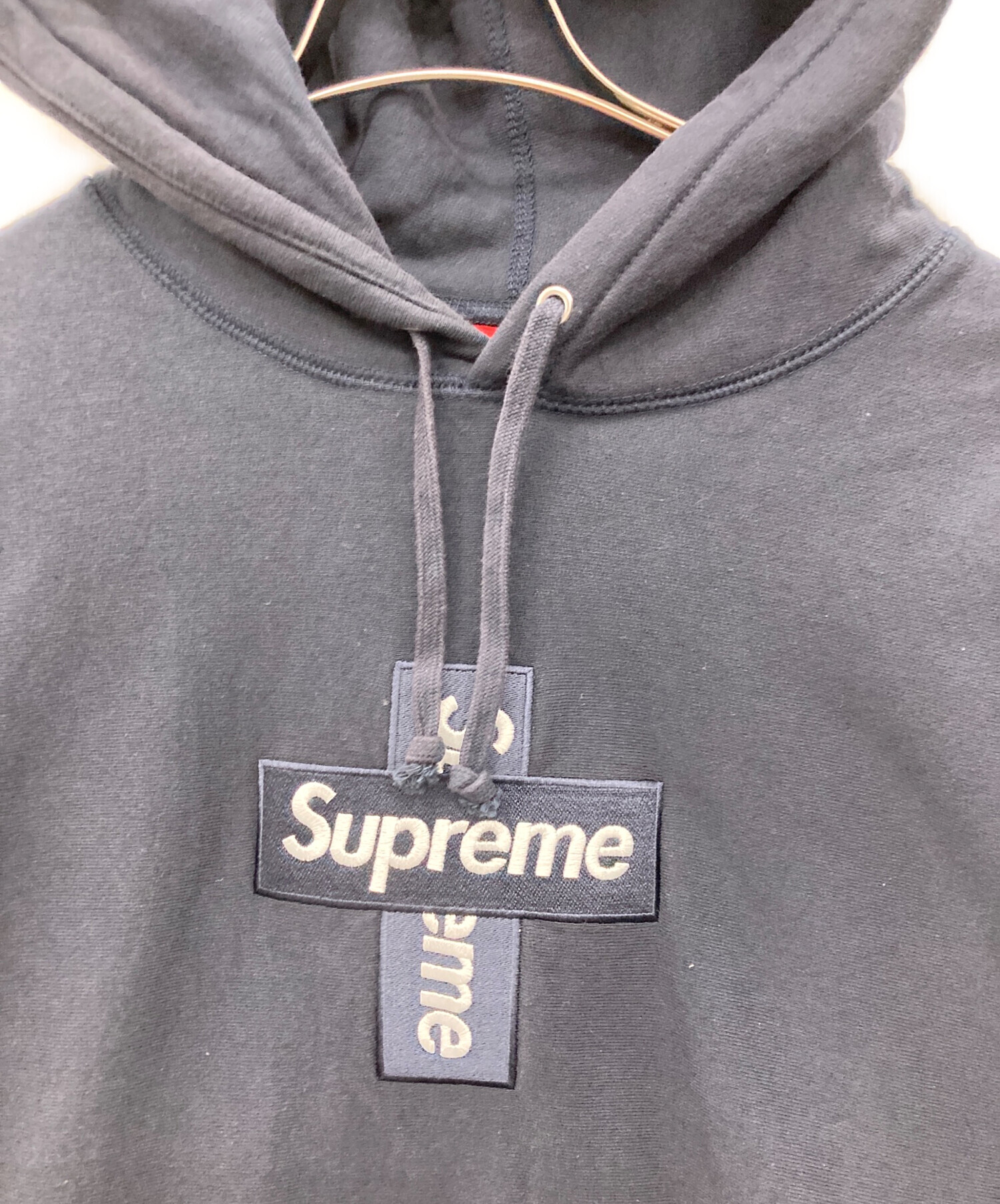 中古・古着通販】SUPREME (シュプリーム) パーカー ネイビー サイズ:XL 中古・古着通販】SUPREME (シュプリーム) パーカー ネイビー サイズ:XL