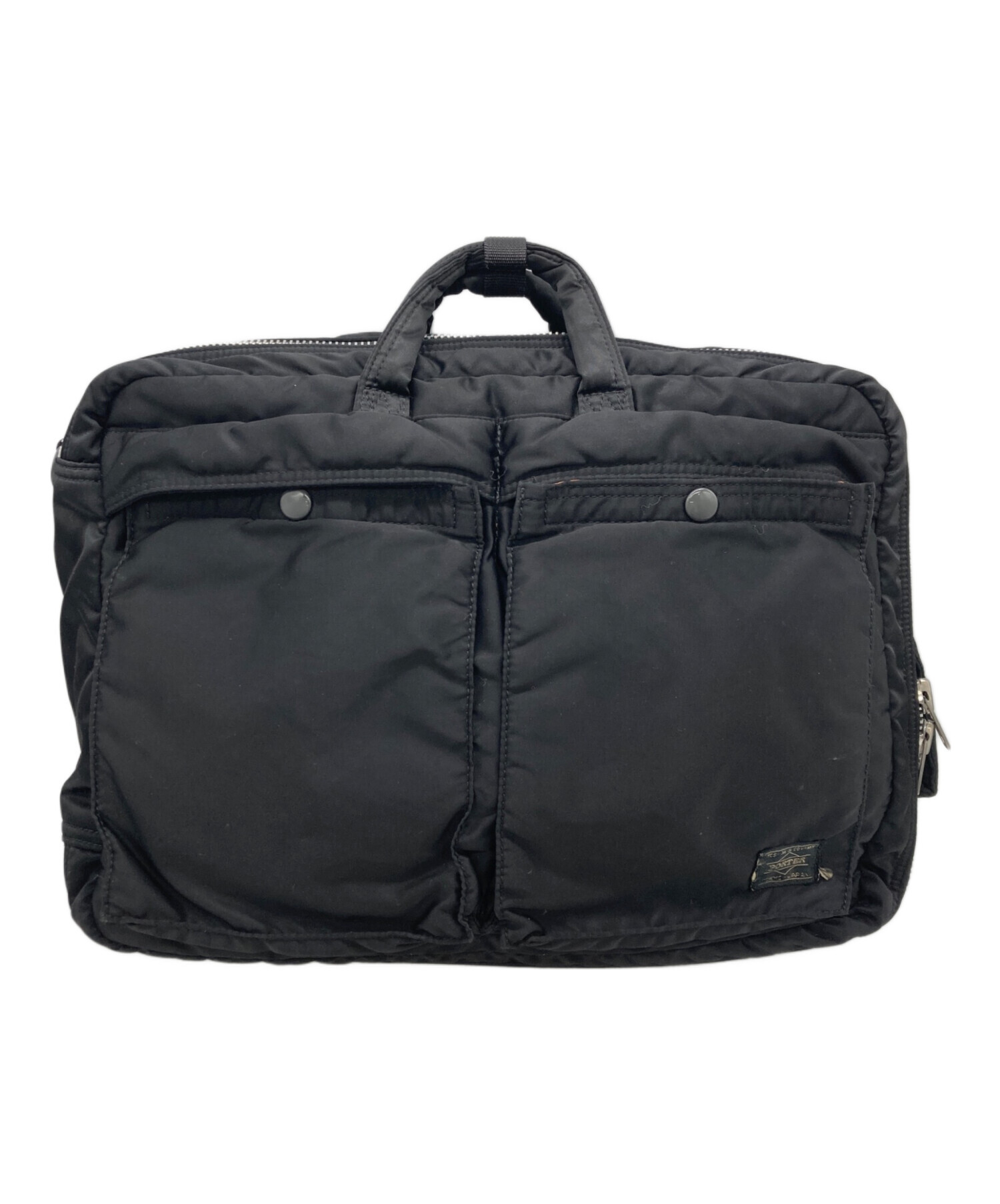 中古・古着通販】PORTER (ポーター) 3WAYブリーフケース ブラック