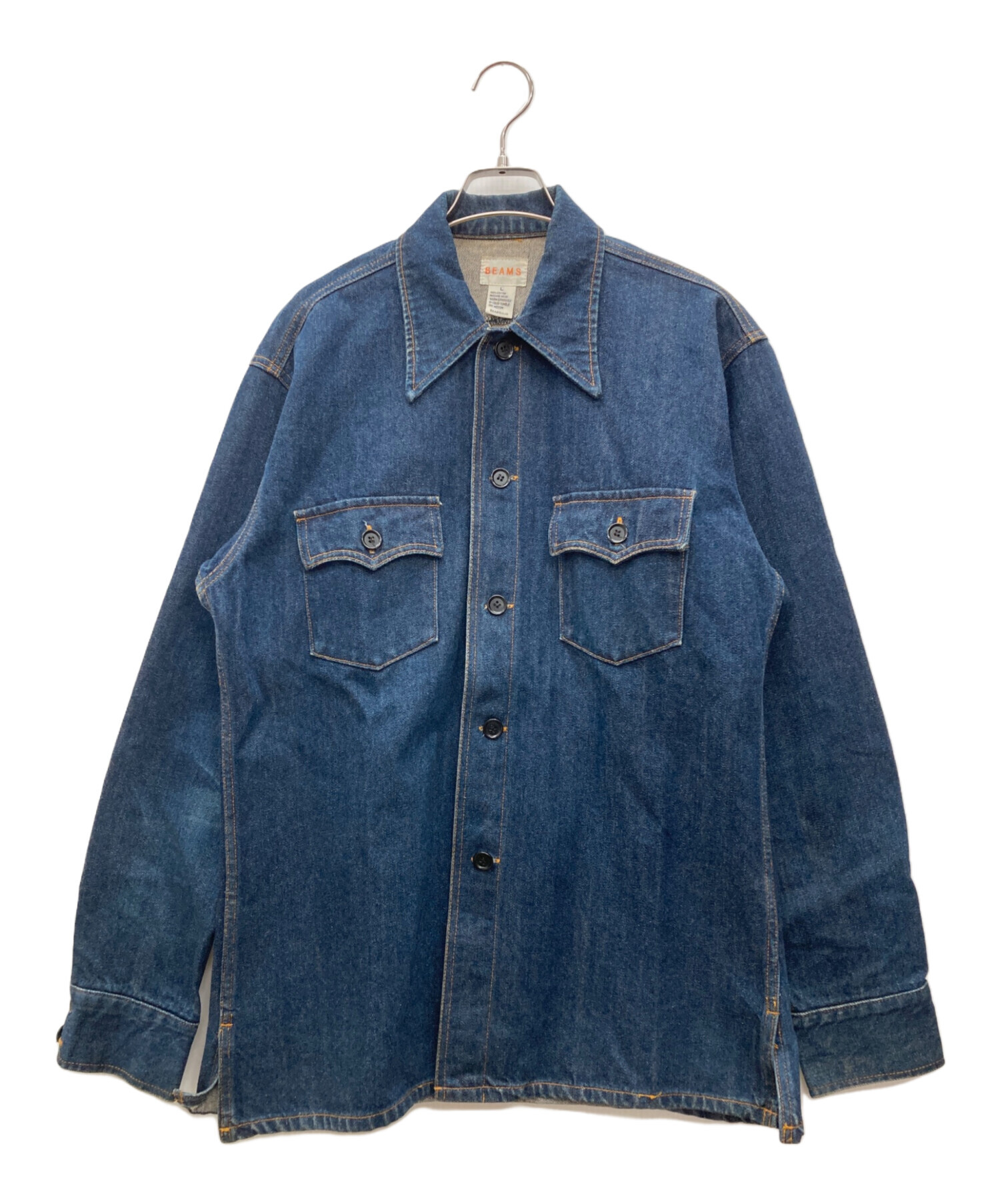 中古・古着通販】BEAMS (ビームス) デニムジャケット インディゴ 