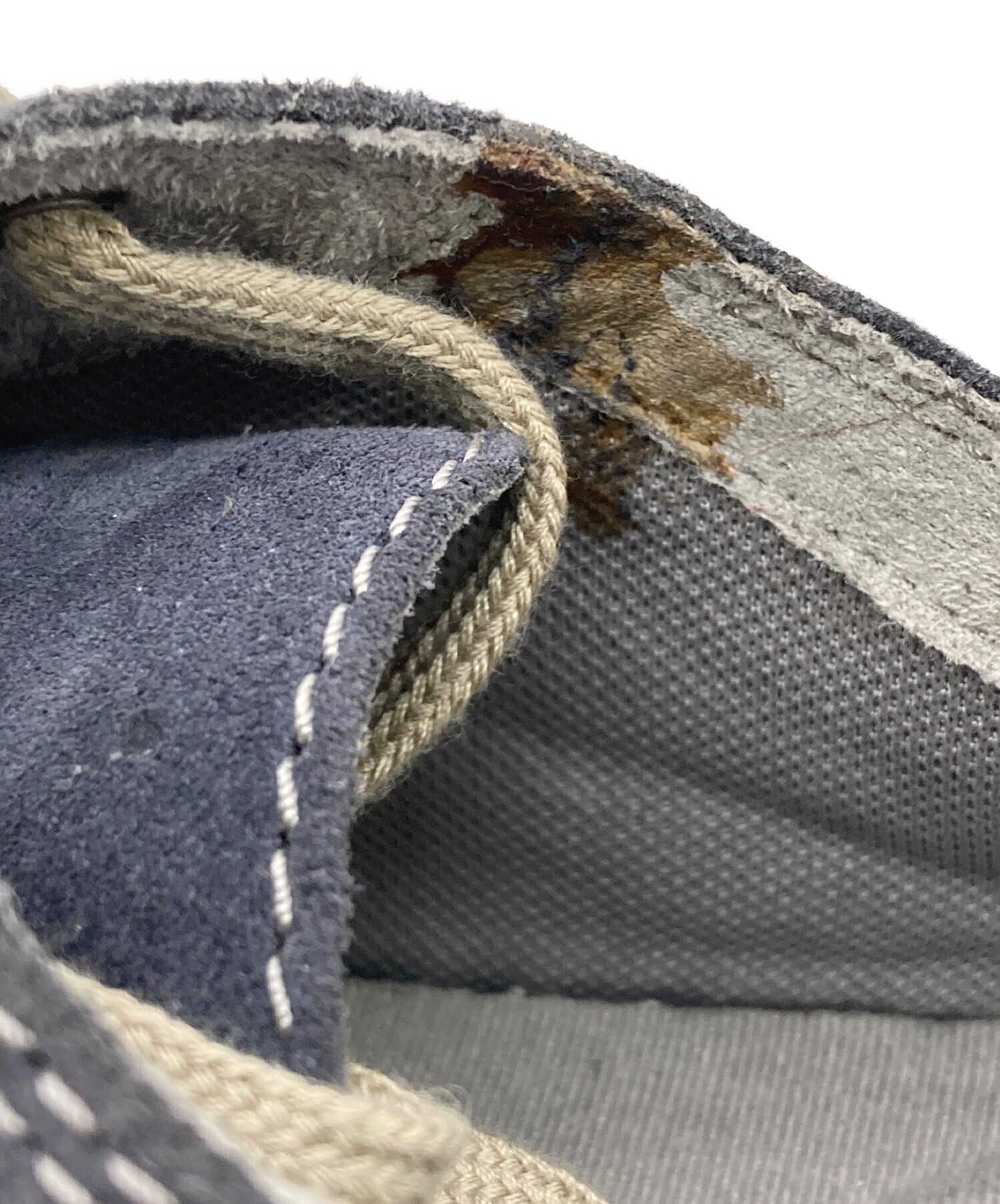 中古・古着通販】CLARKS (クラークス) スウェードシューズ ネイビー