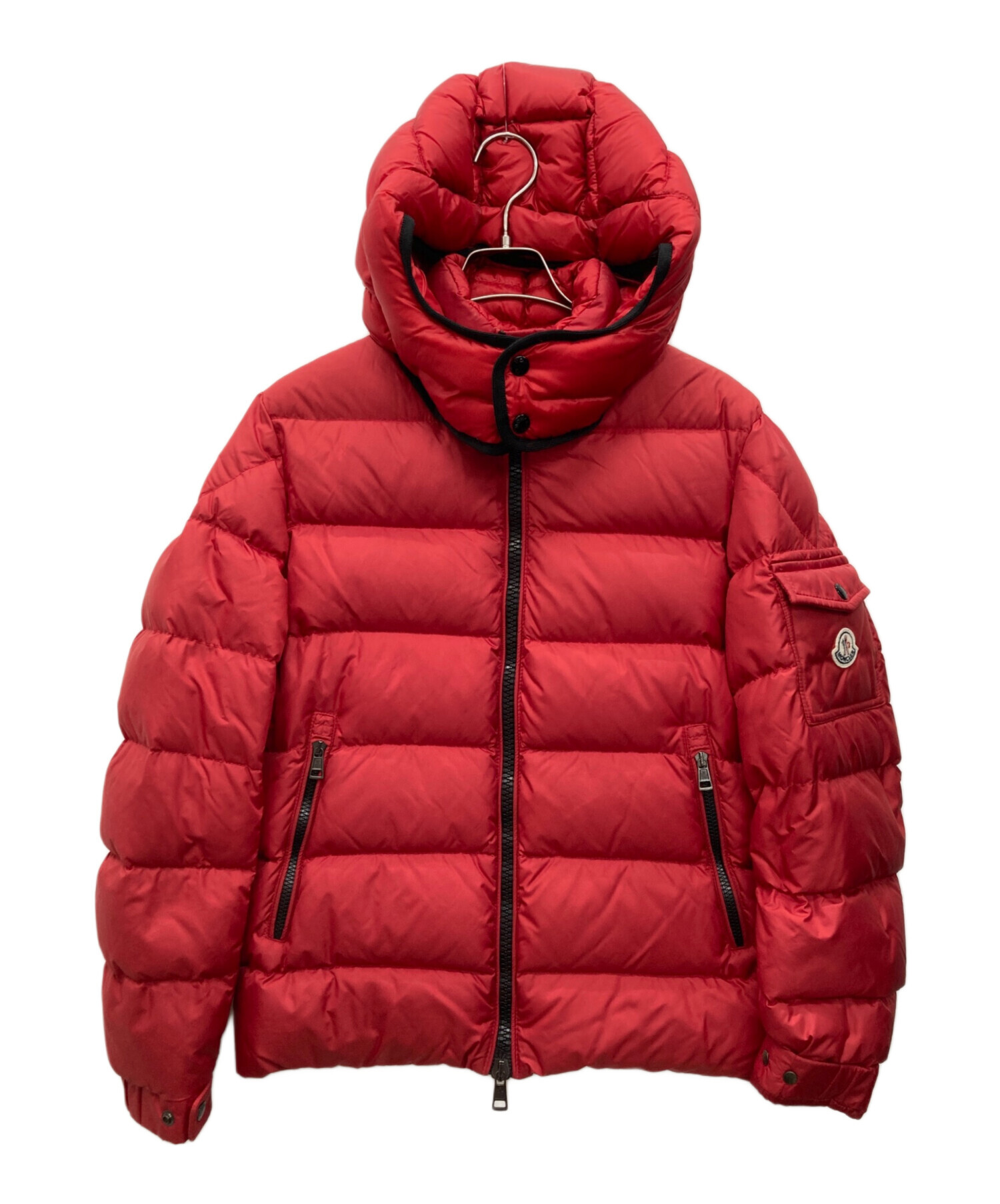 中古・古着通販】MONCLER (モンクレール) ダウンジャケット レッド 