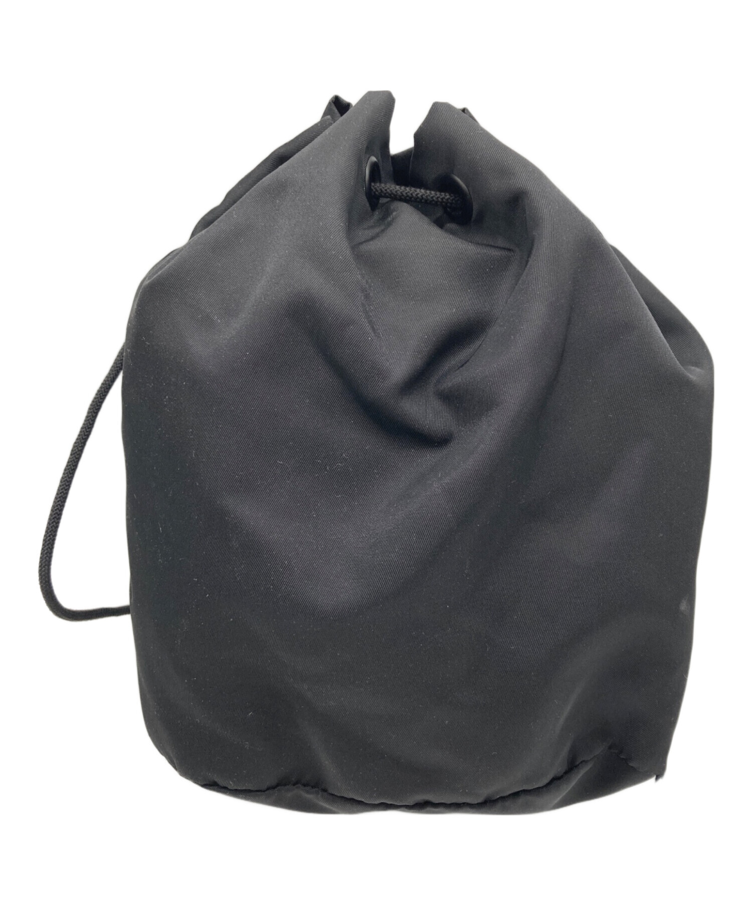 中古・古着通販】BURBERRY (バーバリー) ドローコードポーチ ブラック