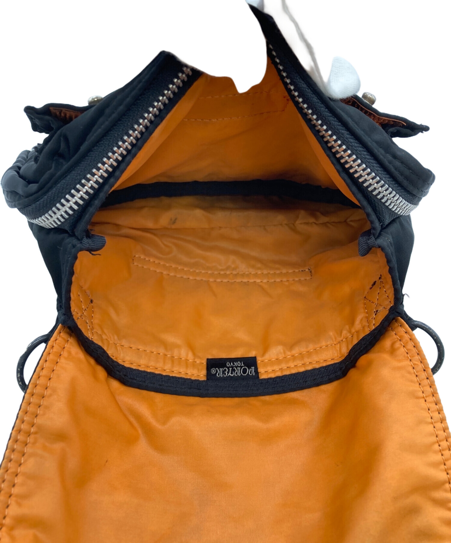 未使用品　1箇所剥がれあり　porter ポーター　レザー　ミニポーチ selection_256-01360