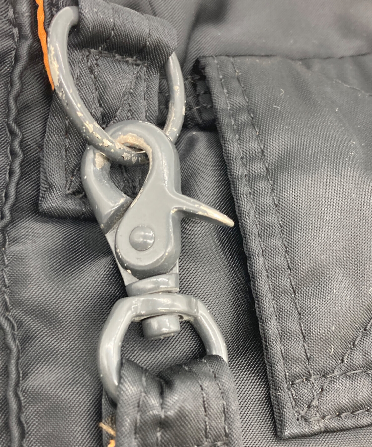 中古・古着通販】PORTER (ポーター) ショルダーポーチ ブラック 中古・古着通販】PORTER (ポーター) ショルダーポーチ ブラック