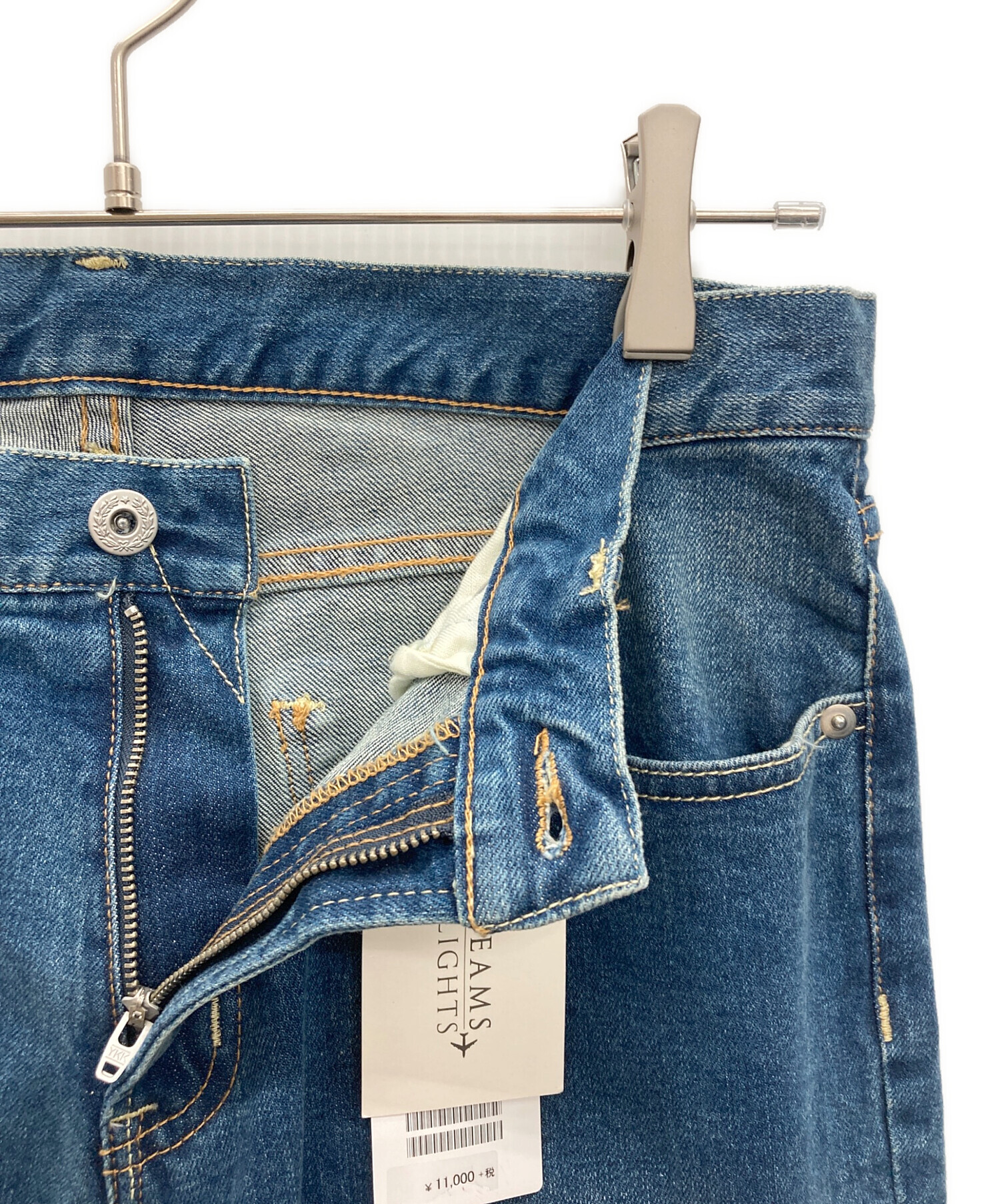 中古・古着通販】BEAMS (ビームス) スキニーデニムパンツ インディゴ 
