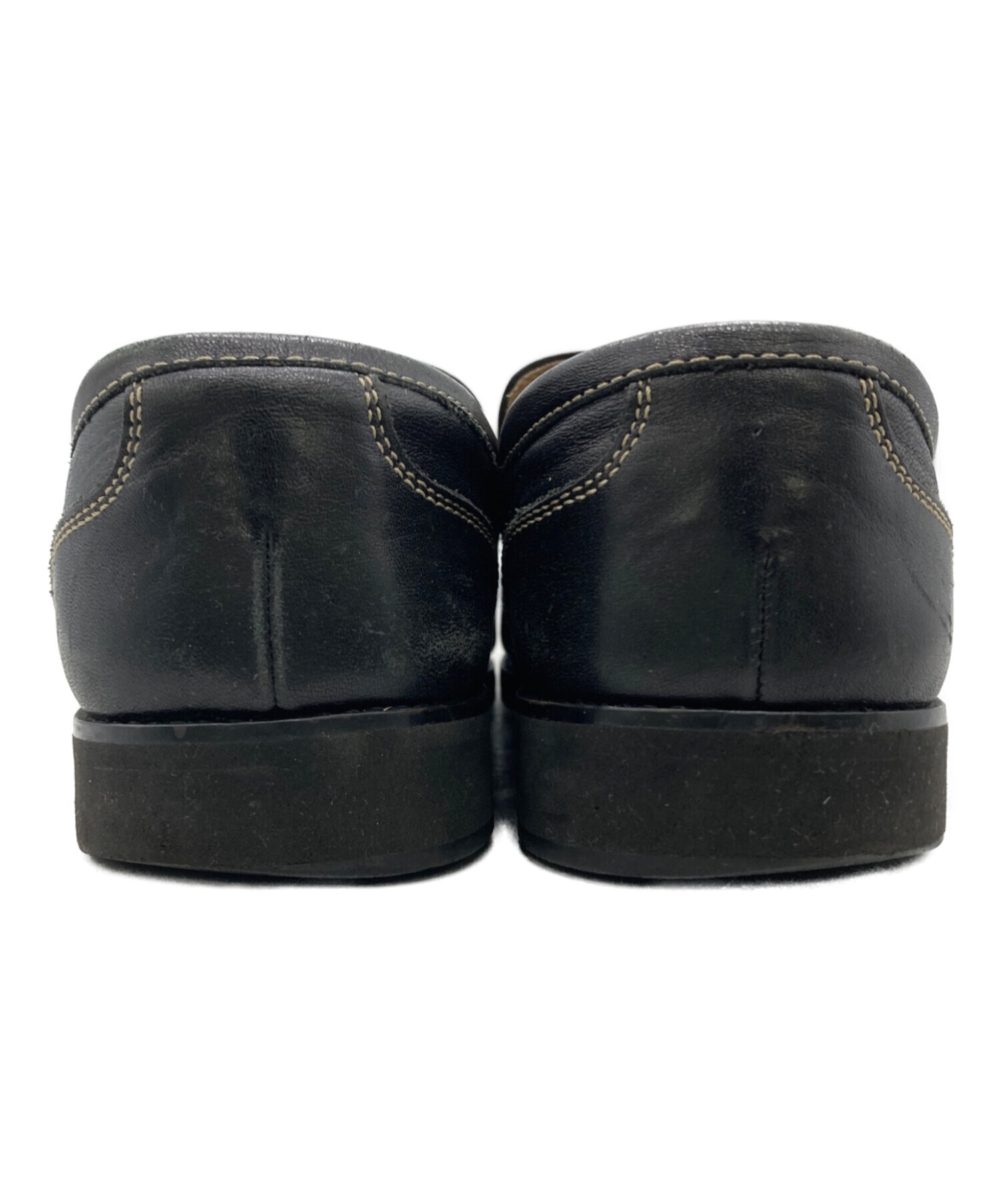 中古・古着通販】BURBERRY (バーバリー) ローファー ブラック サイズ