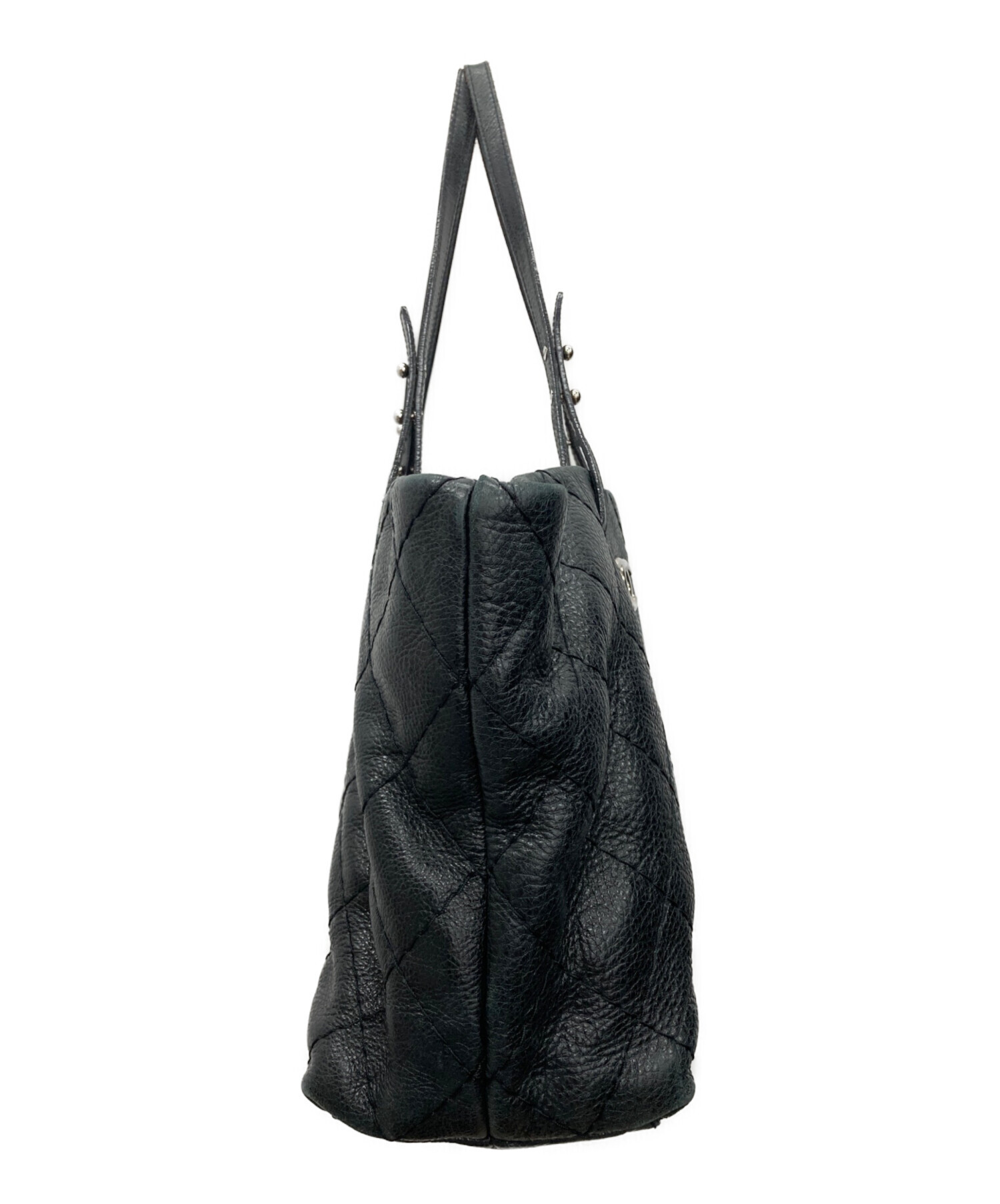 中古・古着通販】CHANEL (シャネル) トートバッグ ブラック｜ブランド