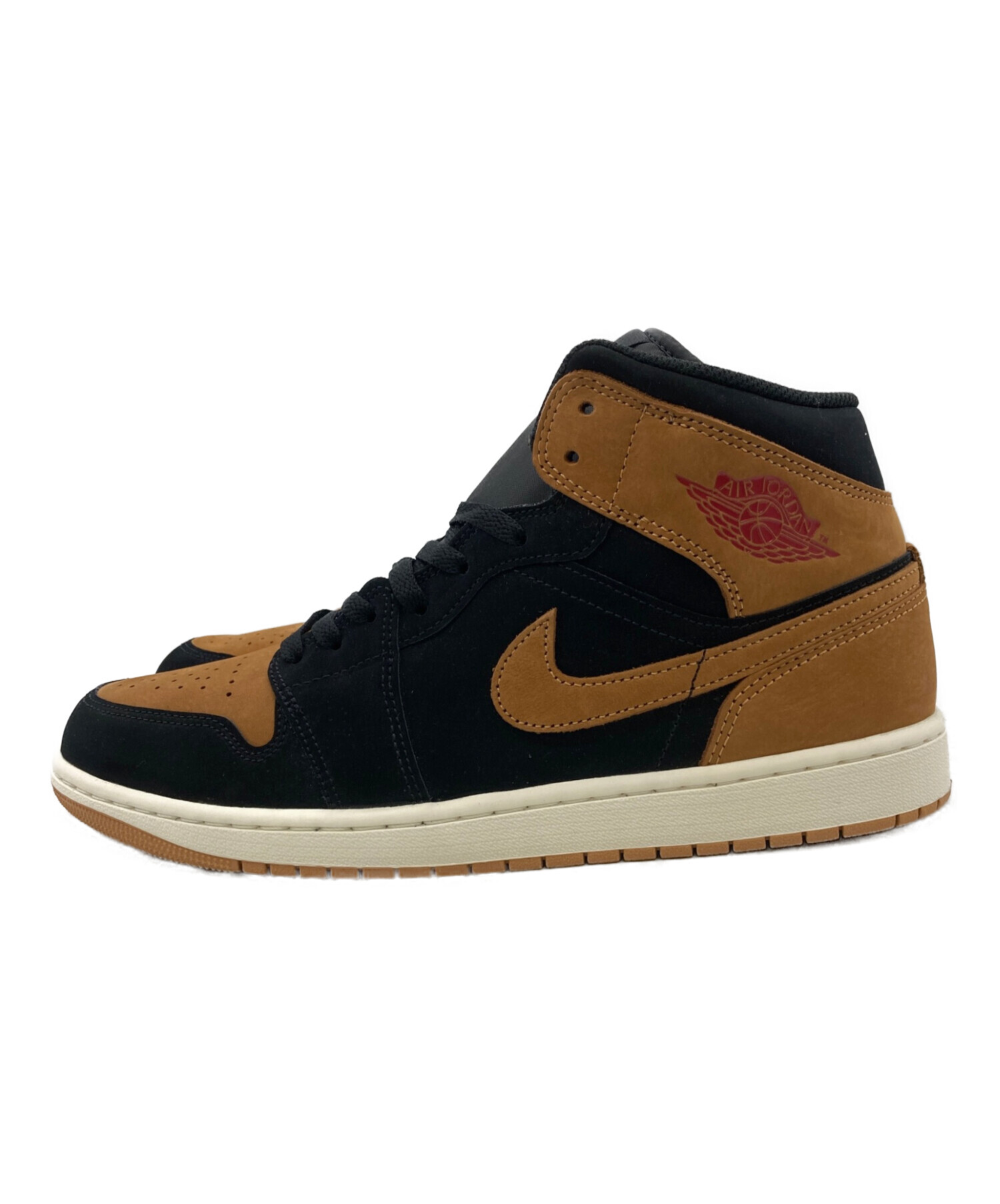 中古・古着通販】NIKE (ナイキ) AIR JORDAN 1 MID SE ブラウン 
