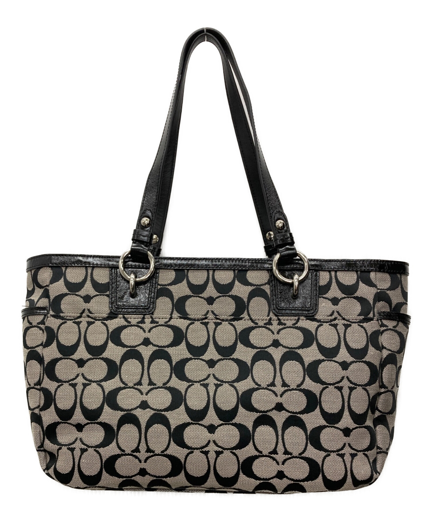 中古・古着通販】COACH (コーチ) トートバッグ ブラック｜ブランド 