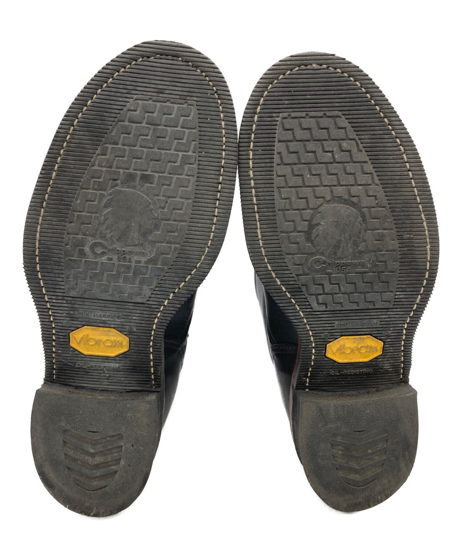 中古・古着通販】CHIPPEWA (チペワ) エンジニアブーツ ブラック サイズ