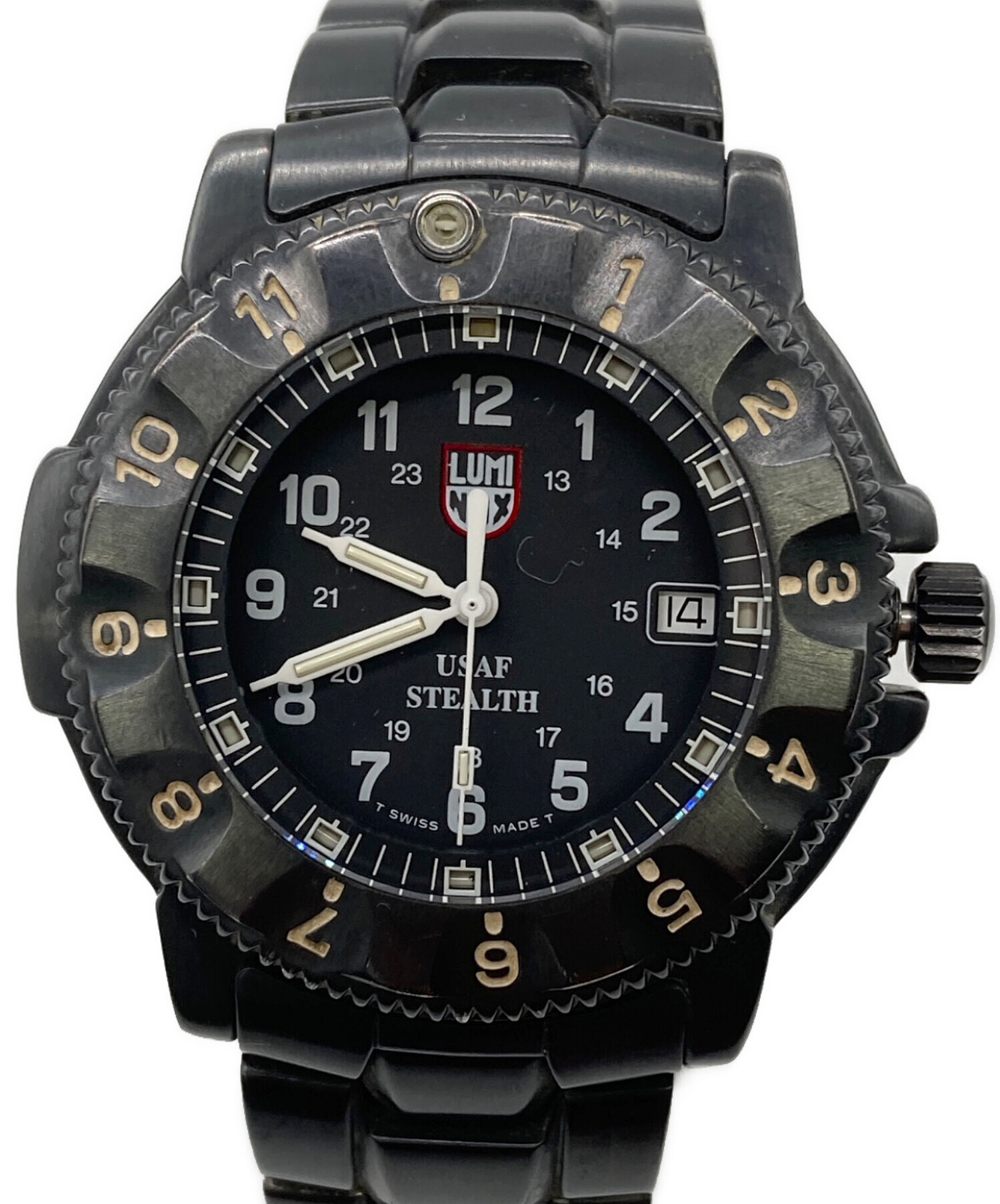 左*輪様 処分特価‼️ルミノックス　ナイトホーク 中古・古着通販】LUMINOX (ルミノックス) ナイトホーク 3400 ブラック
