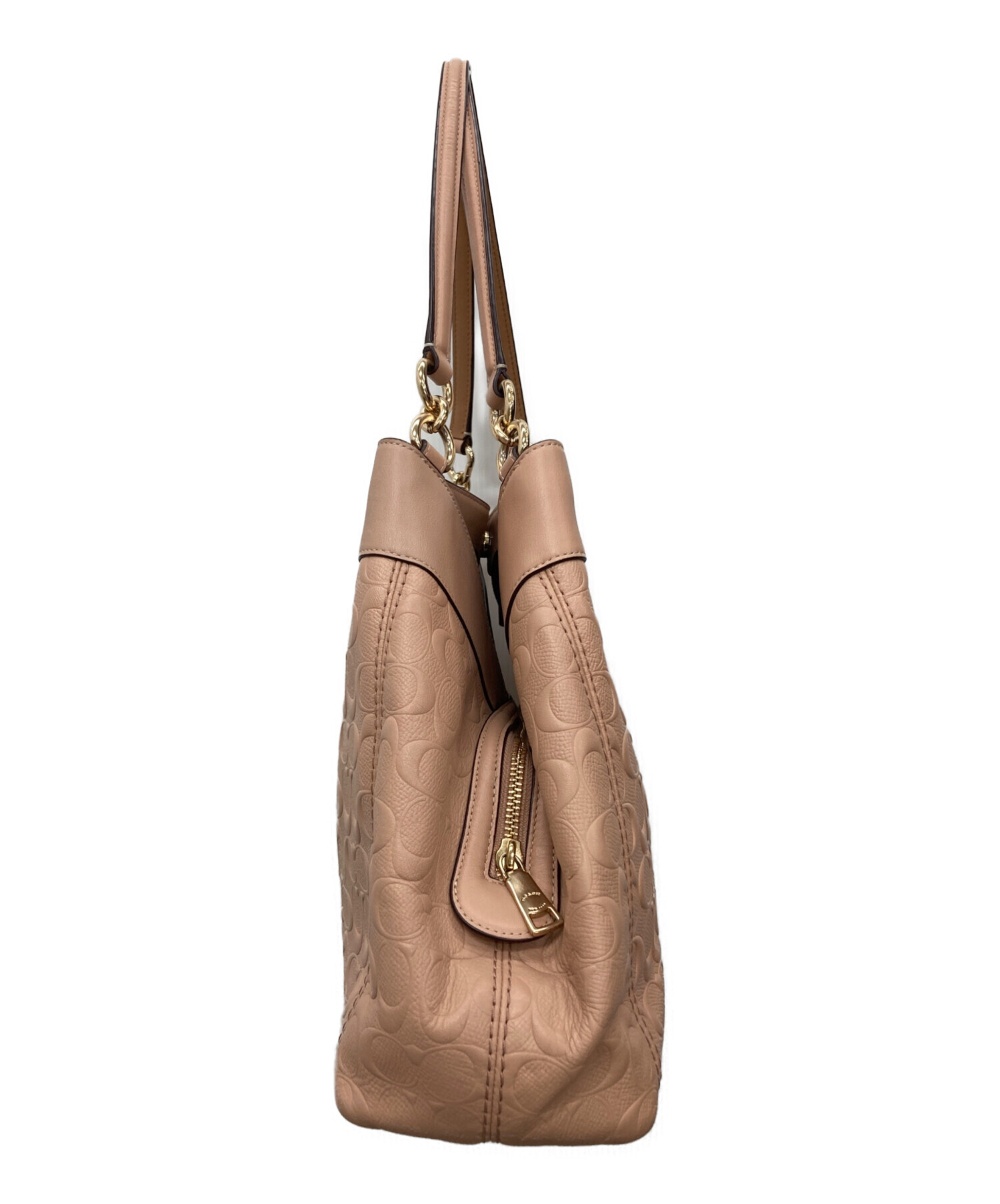 中古・古着通販】COACH (コーチ) バッグ ベージュ｜ブランド・古着通販 
