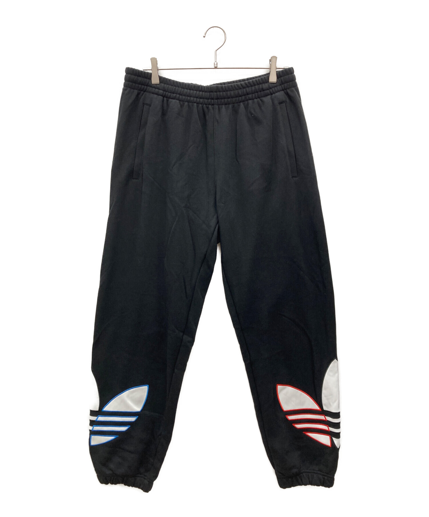 中古・古着通販】adidas (アディダス) TRICOL SWEATPANTS ブラック 