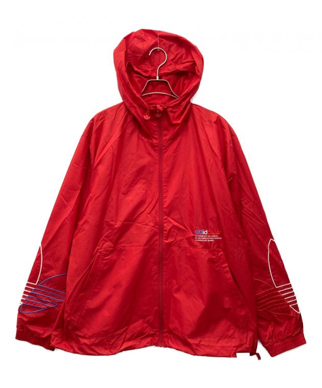 中古・古着通販】adidas (アディダス) トラックジャケット レッド
