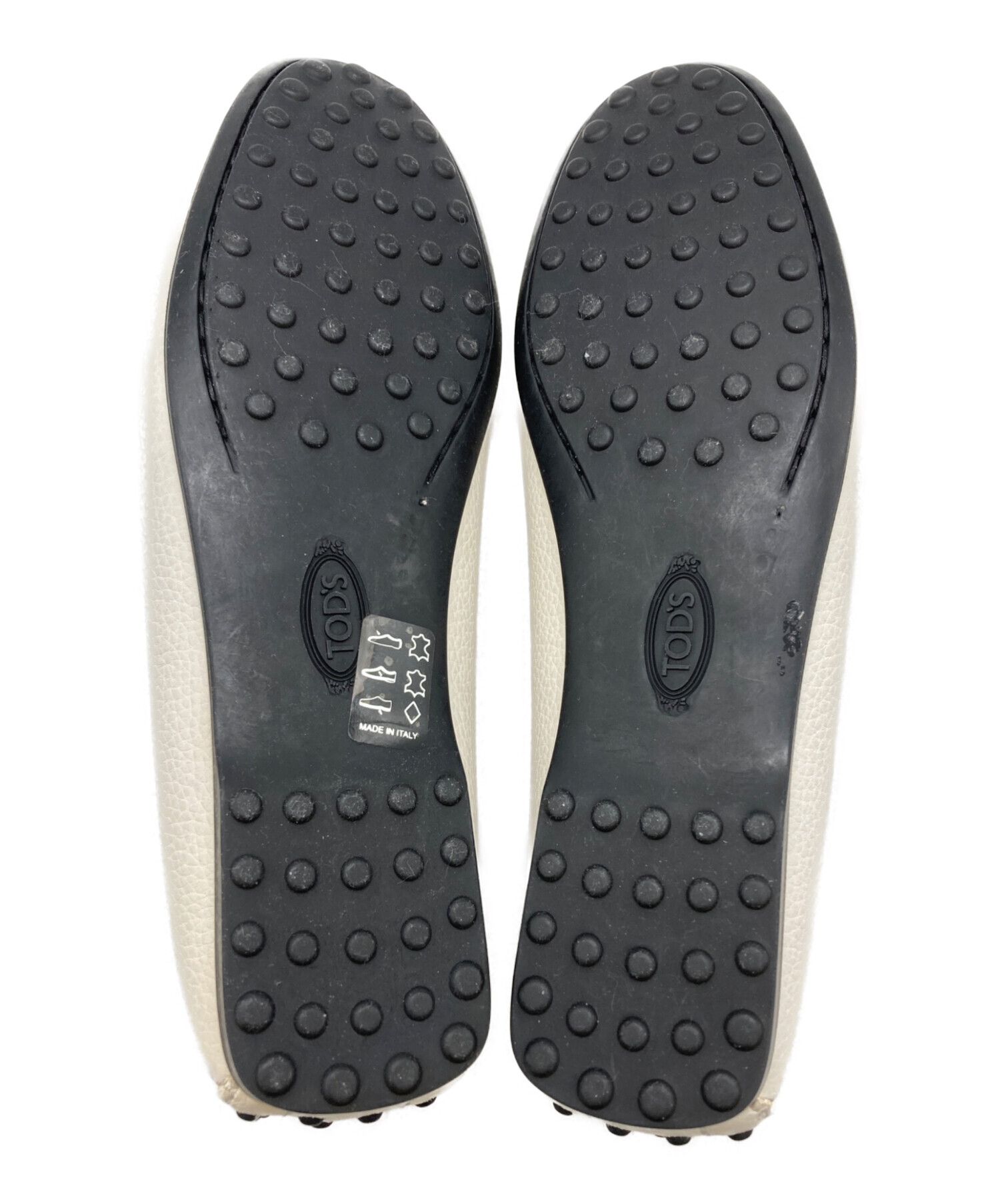 中古・古着通販】TOD'S (トッズ) ドライビングシューズ アイボリー