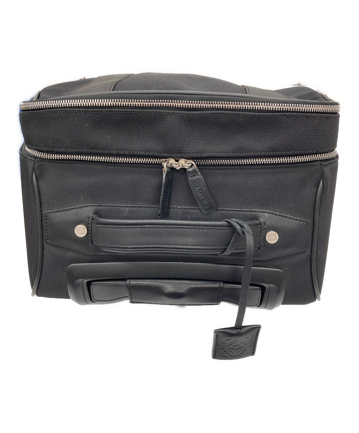 中古・古着通販】LOEWE (ロエベ) スーツケース ブラック｜ブランド