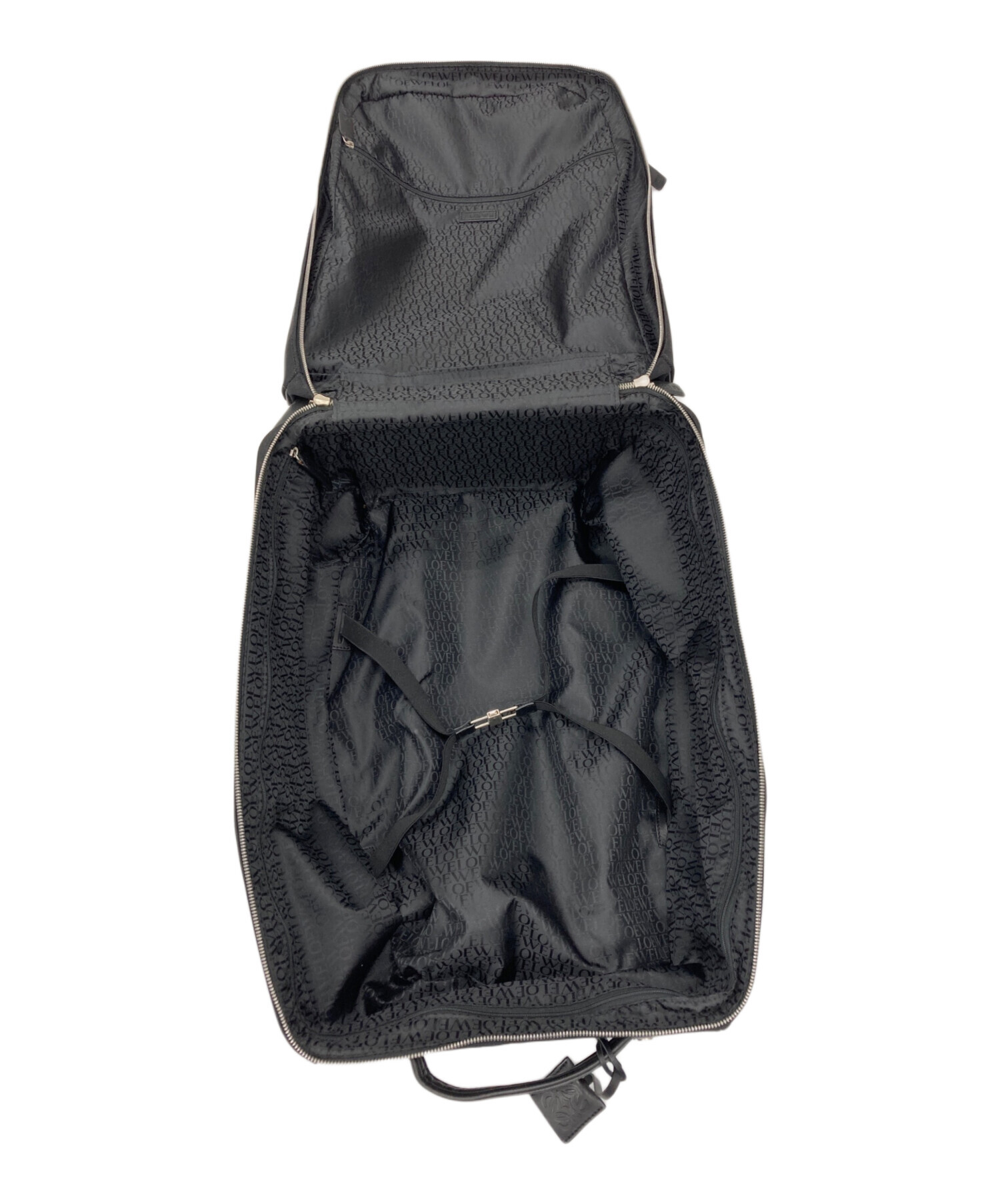※品最終値下げLOEWE ブラックキャリーケース故障部分有り 中古・古着通販】LOEWE (ロエベ) スーツケース ブラック｜ブランド
