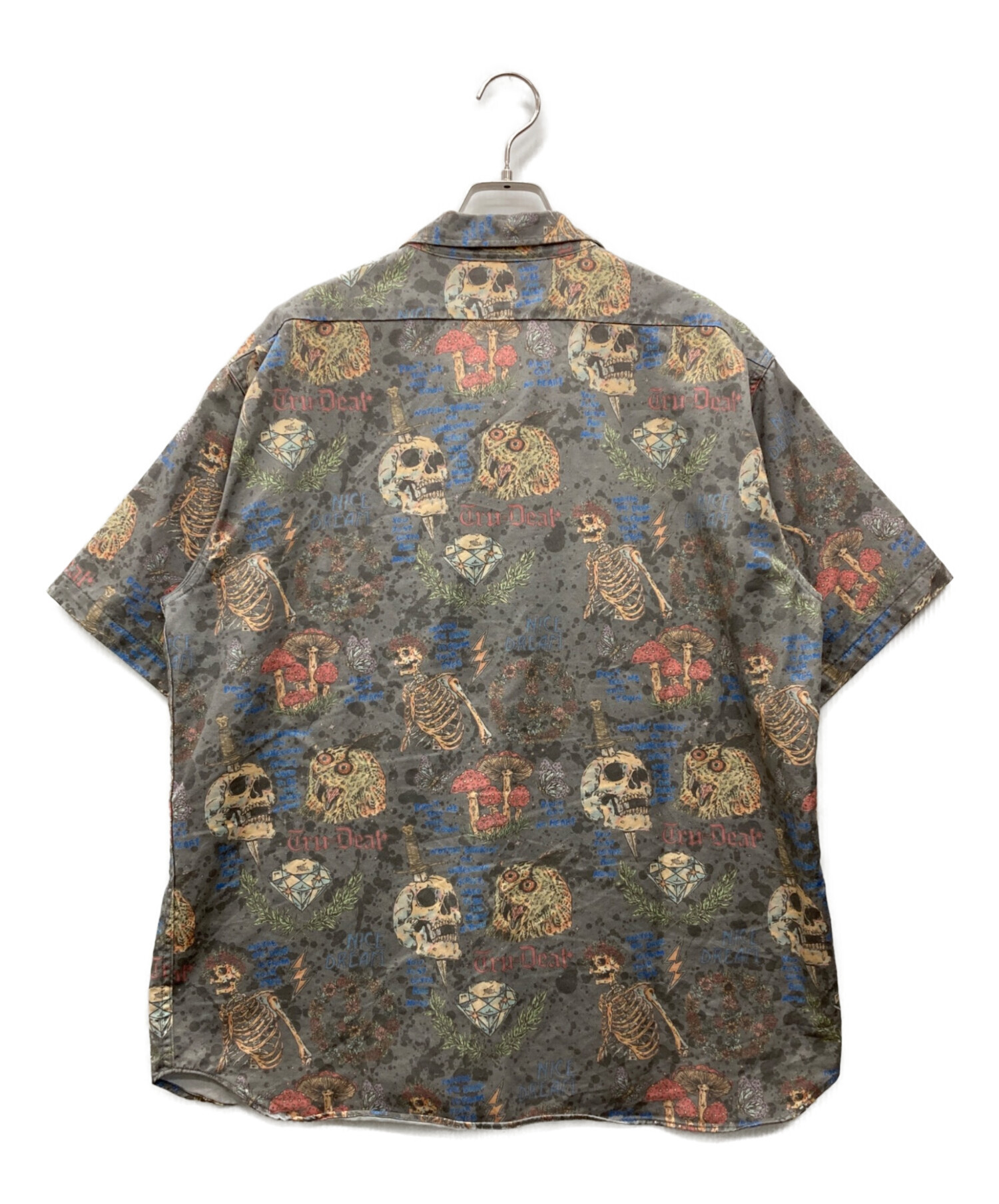中古・古着通販】RADIALL (ラディアル) オープンカラーシャツ グレー