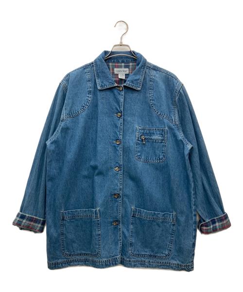 ビンテージ40sユーロ古着カバーオールXLメンズレディースokリネン白シャツ中古 中古・古着通販】CABIN CREEK (キャビン クリーク) カバーオール