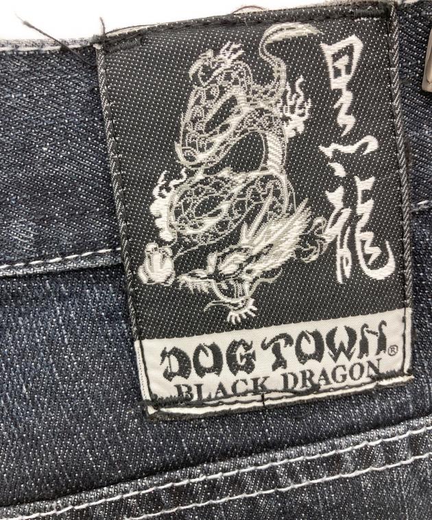 中古・古着通販】DOG TOWN (ドッグ タウン) 刺繍デニムハーフパンツ