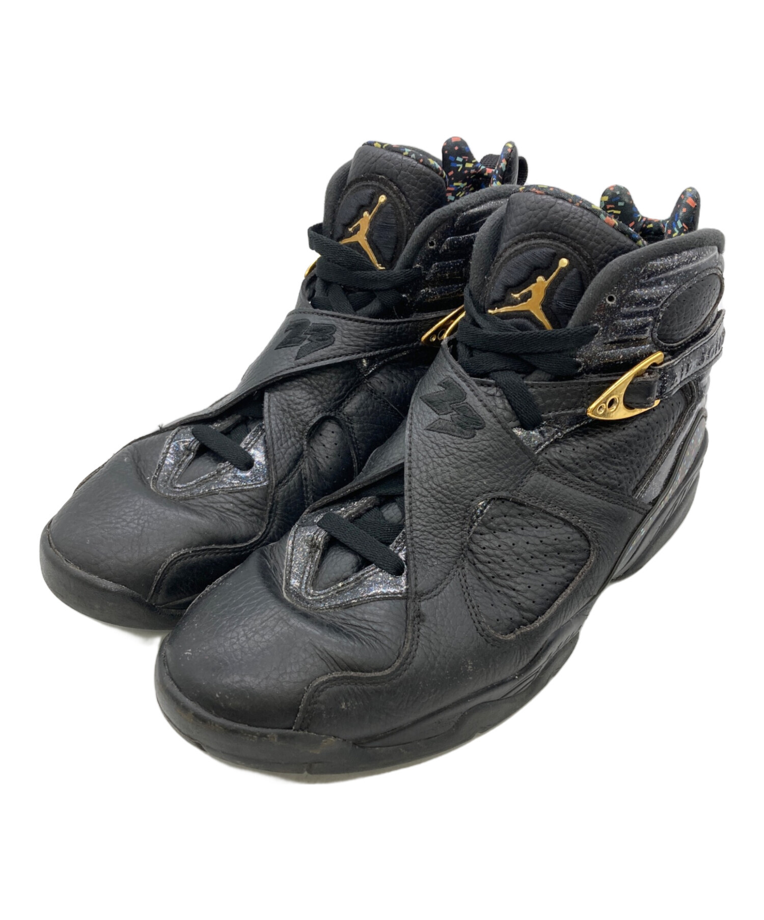 【レア】ヴィンテージ NIKE ブラック スニーカー　 JORDAN ナイキ 黒 中古・古着通販】NIKE (ナイキ) Air Jordan 8 Retro 