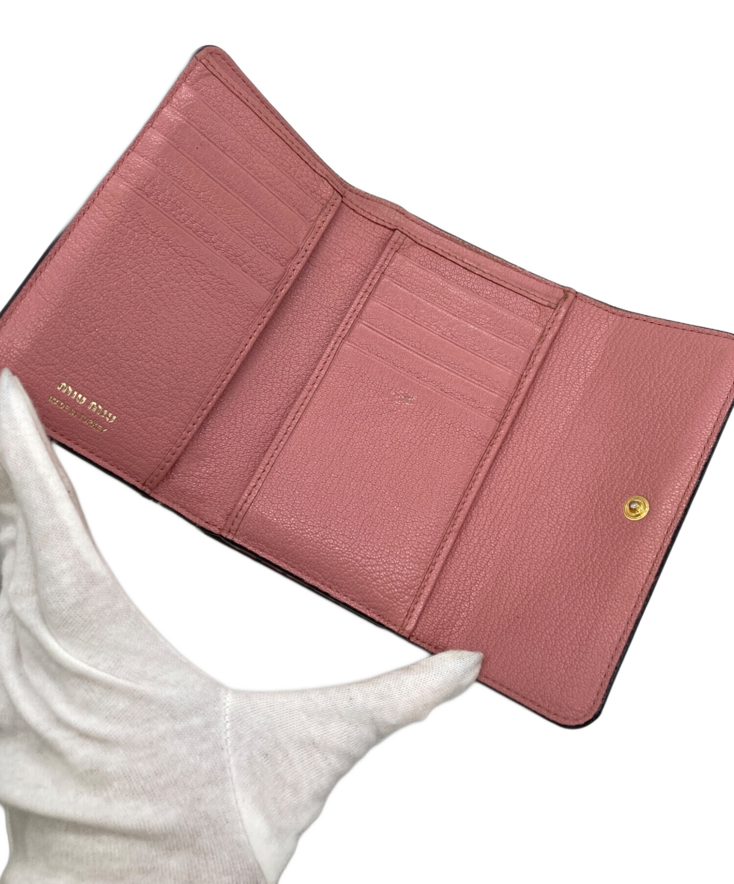 中古・古着通販】MIU MIU (ミュウミュウ) 財布 ピンク｜ブランド・古着