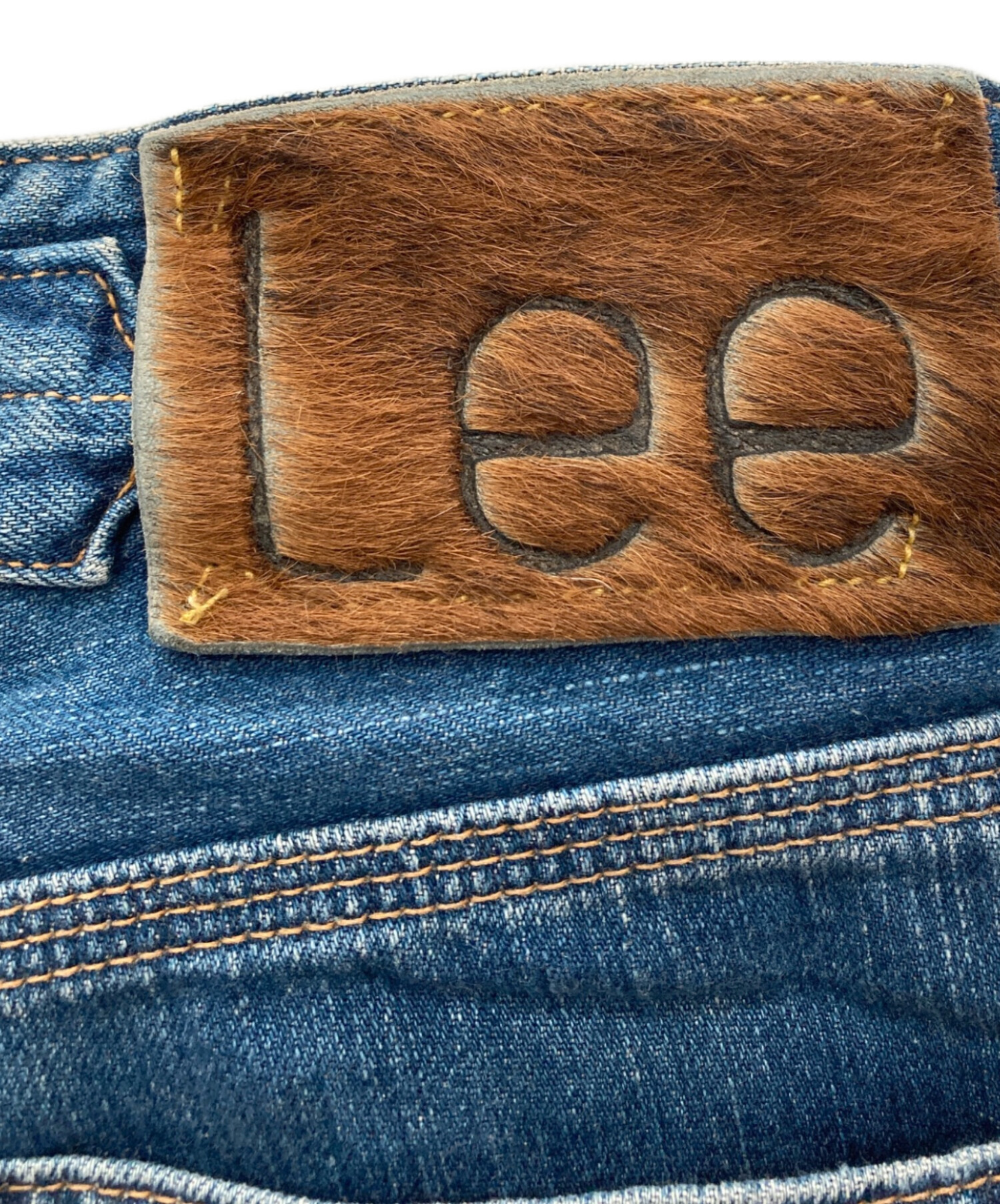 中古・古着通販】LEE (リー) ボタンフライデニムパンツ インディゴ