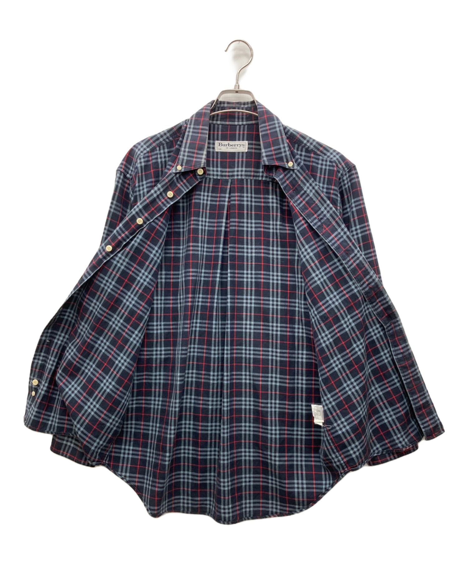 中古・古着通販】Burberry's (バーバリーズ) 長袖シャツ ネイビー
