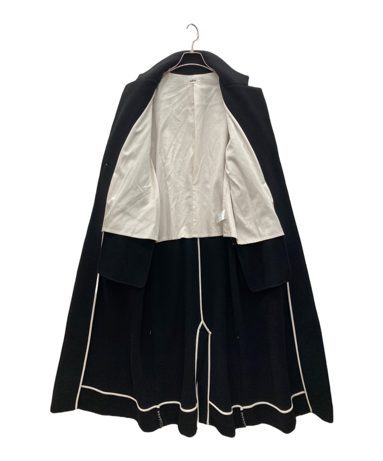 中古・古着通販】Irojikake (イロジカケ) ウール混ロングコート 中古・古着通販】Irojikake (イロジカケ) ウール混ロングコート