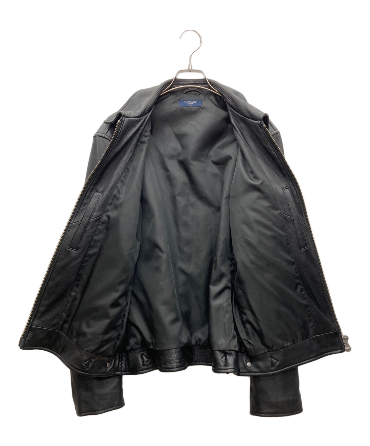 完売！BACK NUMBER 羊革 ライダース ジャケット バックナンバー XL 中古・古着通販】BACK NUMBER (バックナンバー) レザーライダース